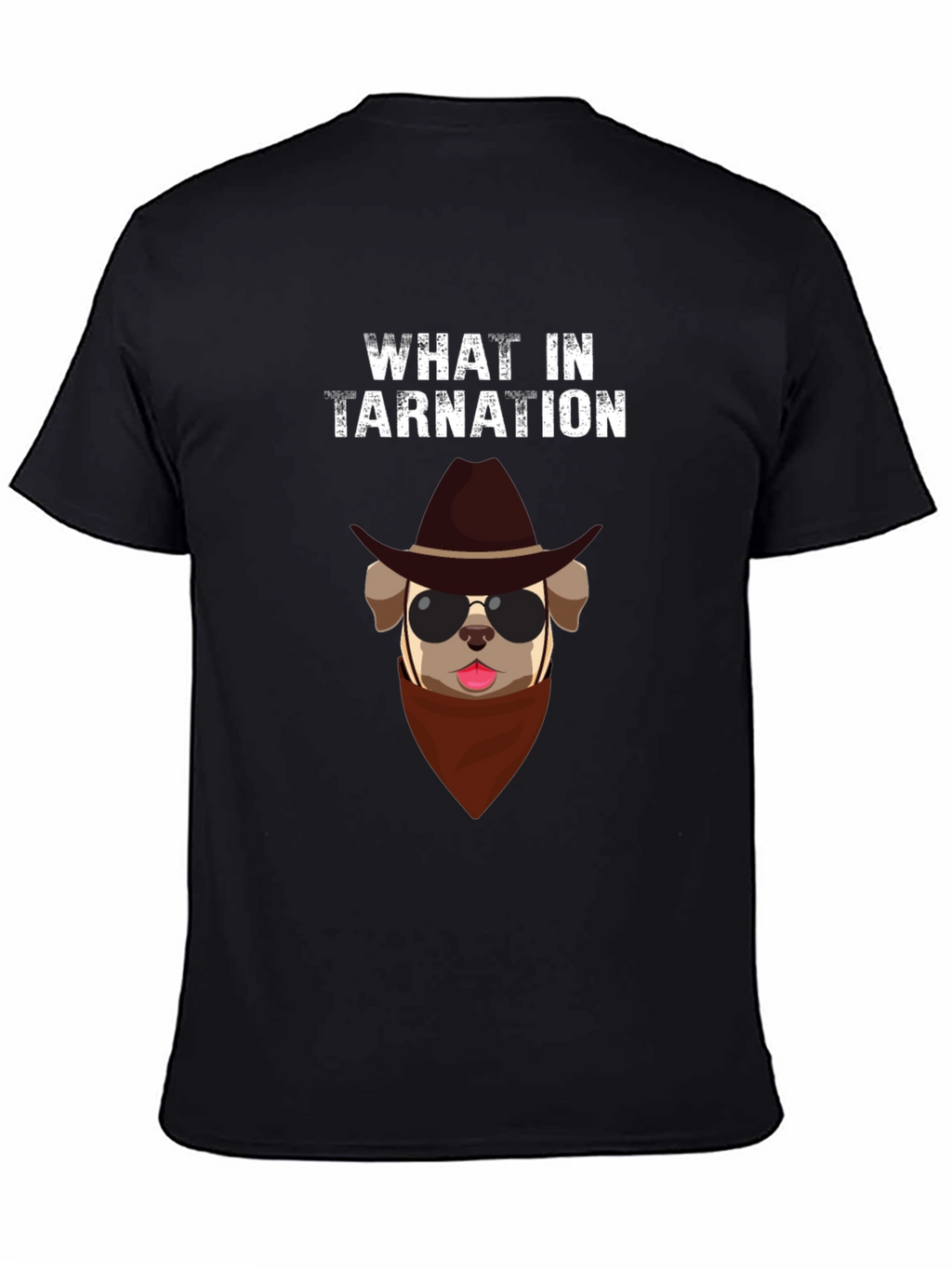 What in Tarnation Dog Cowboy Graphic Tee