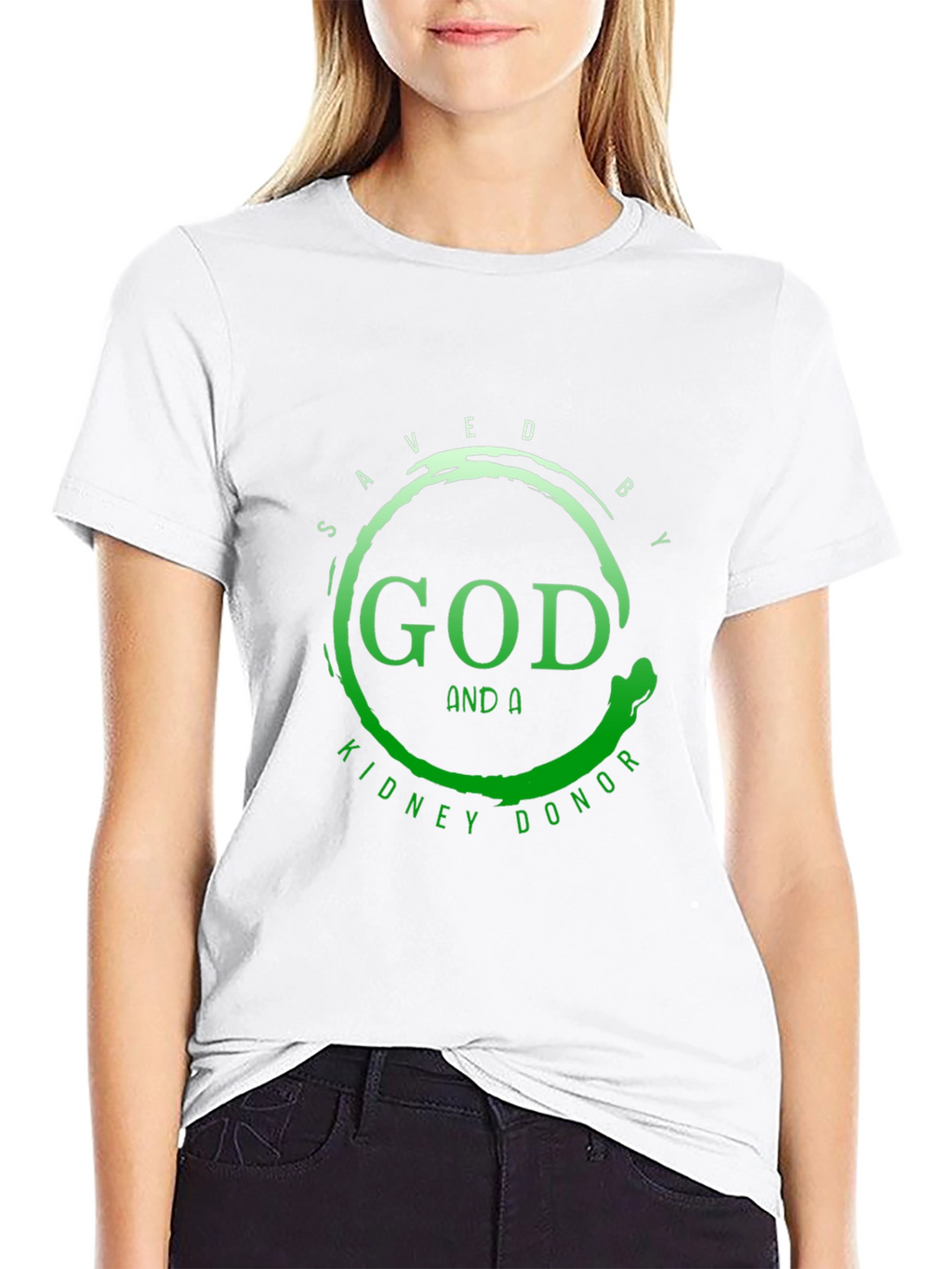 Saved By God and A Kidney Donor T-Shirt