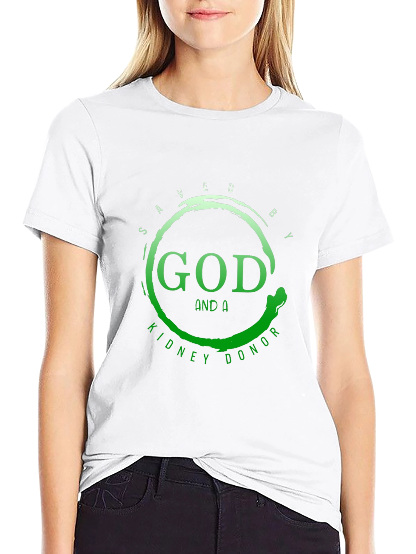 Saved By God and A Kidney Donor T-Shirt