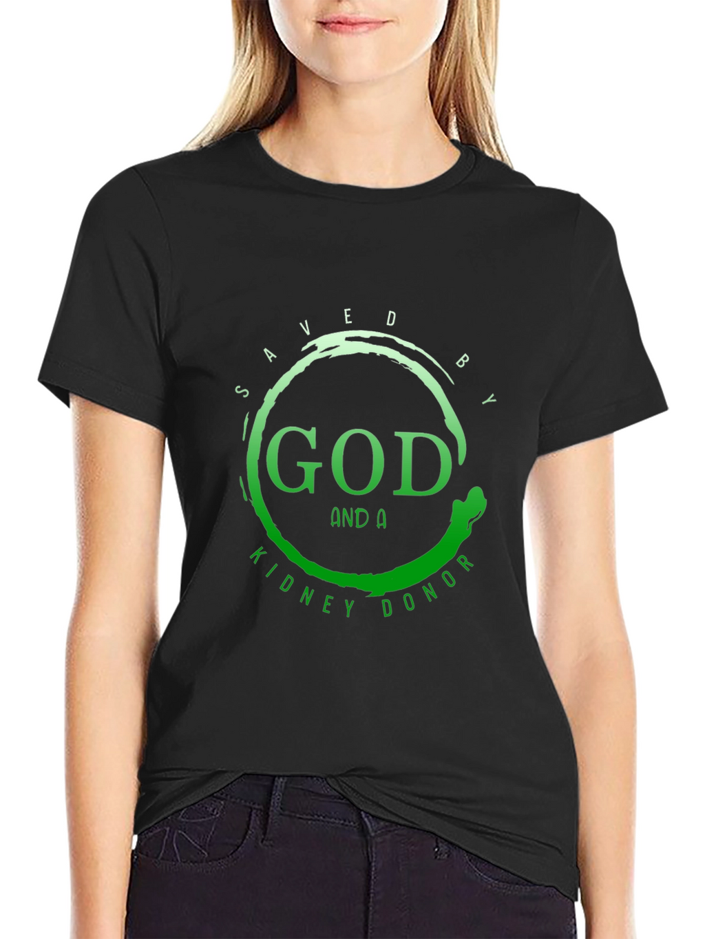 Saved By God and A Kidney Donor T-Shirt