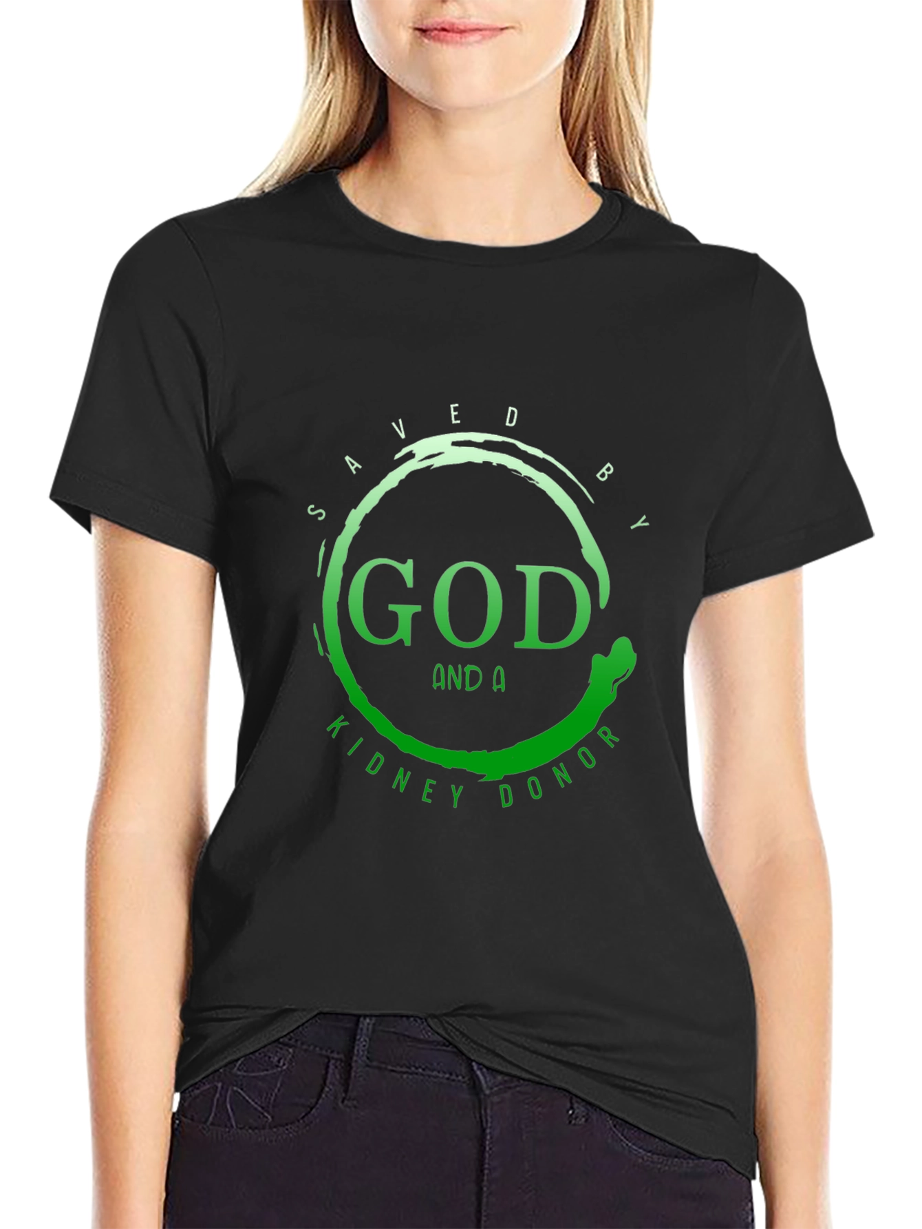 Saved By God and A Kidney Donor T-Shirt