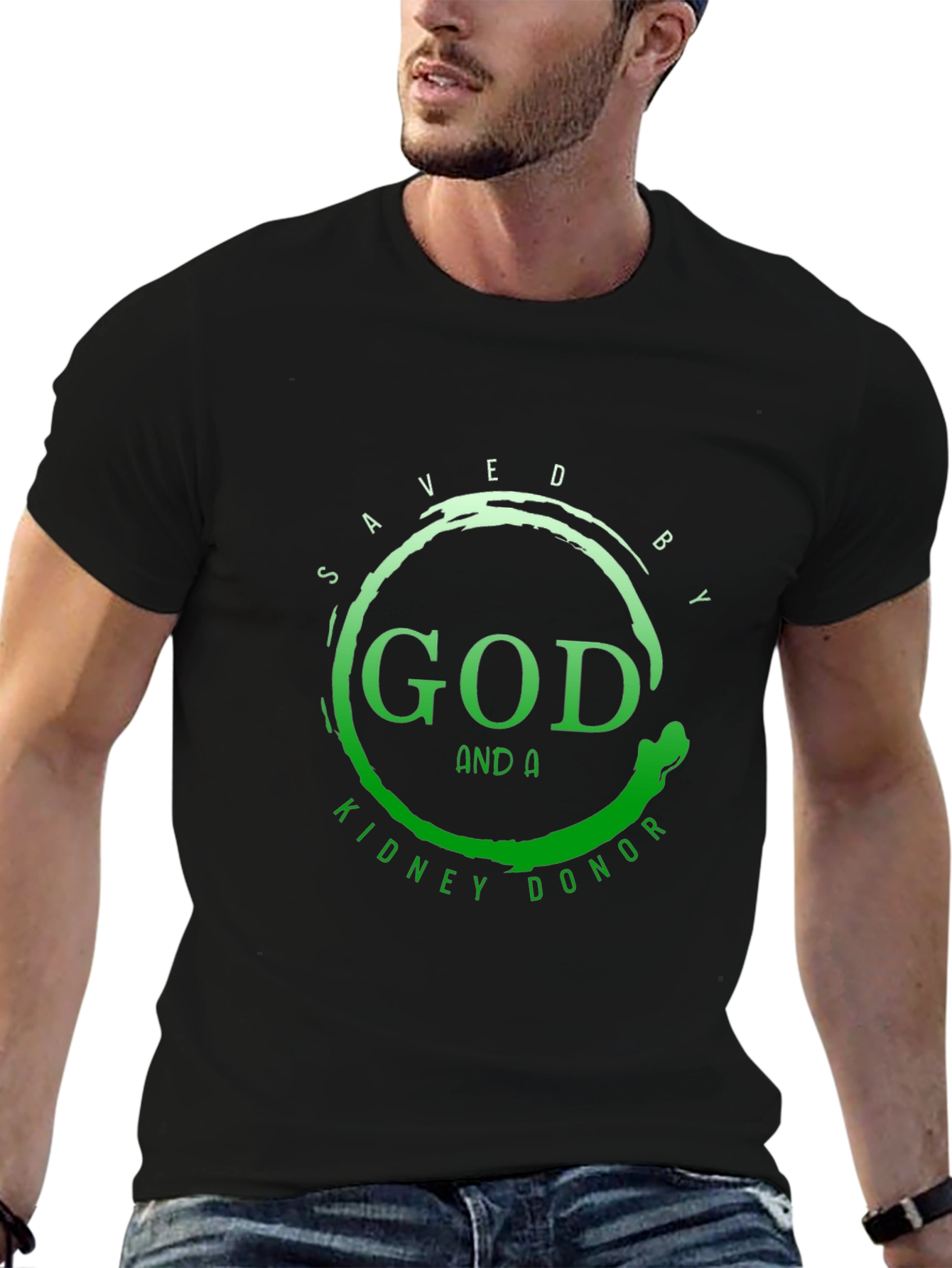 Saved By God and A Kidney Donor T-Shirt