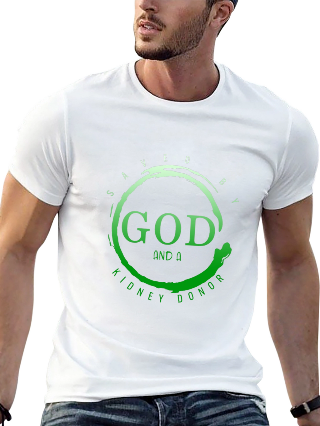 Saved By God and A Kidney Donor T-Shirt