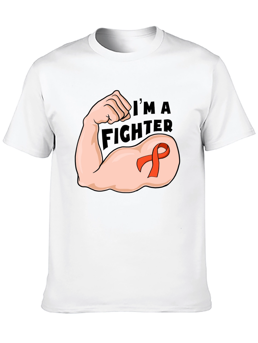 Im A Fighter T-Shirt - Awareness Ribbon Graphic Tee