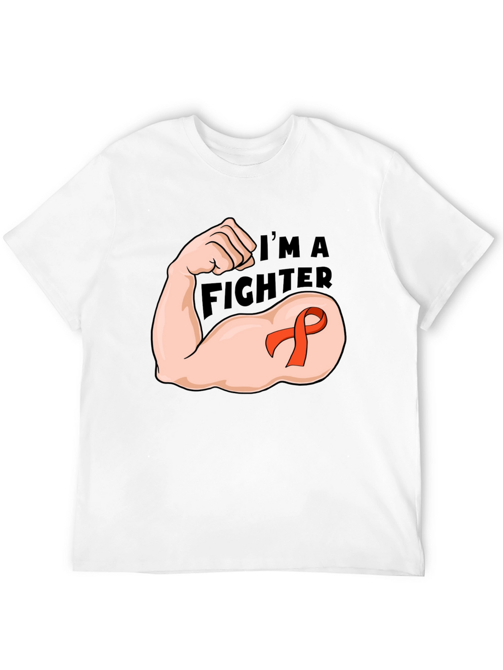 Im A Fighter T-Shirt - Awareness Ribbon Graphic Tee