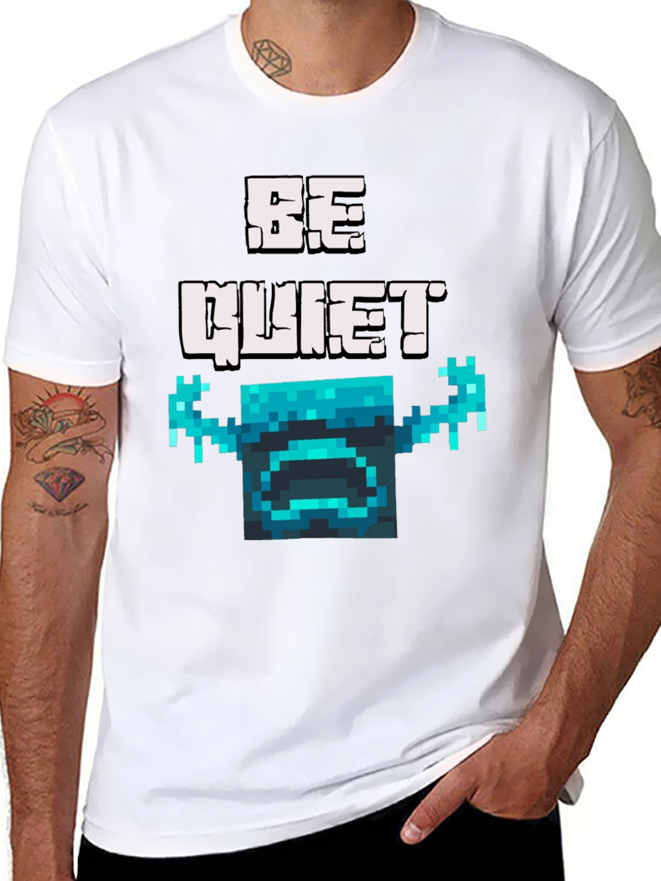 Be Quiet Warden T-Shirt - Gamer Fashion