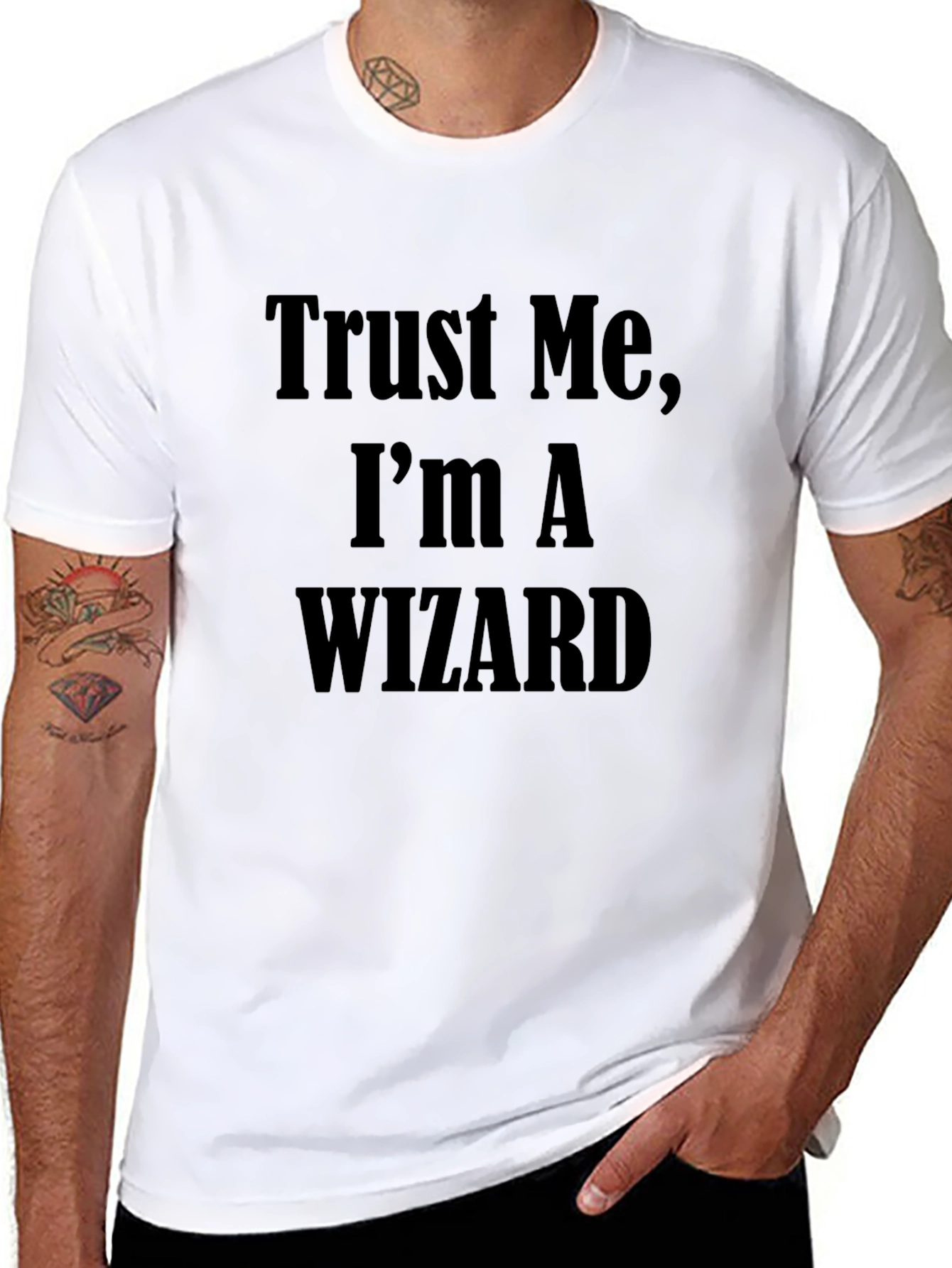 Trust Me Im a Wizard Graphic Tee