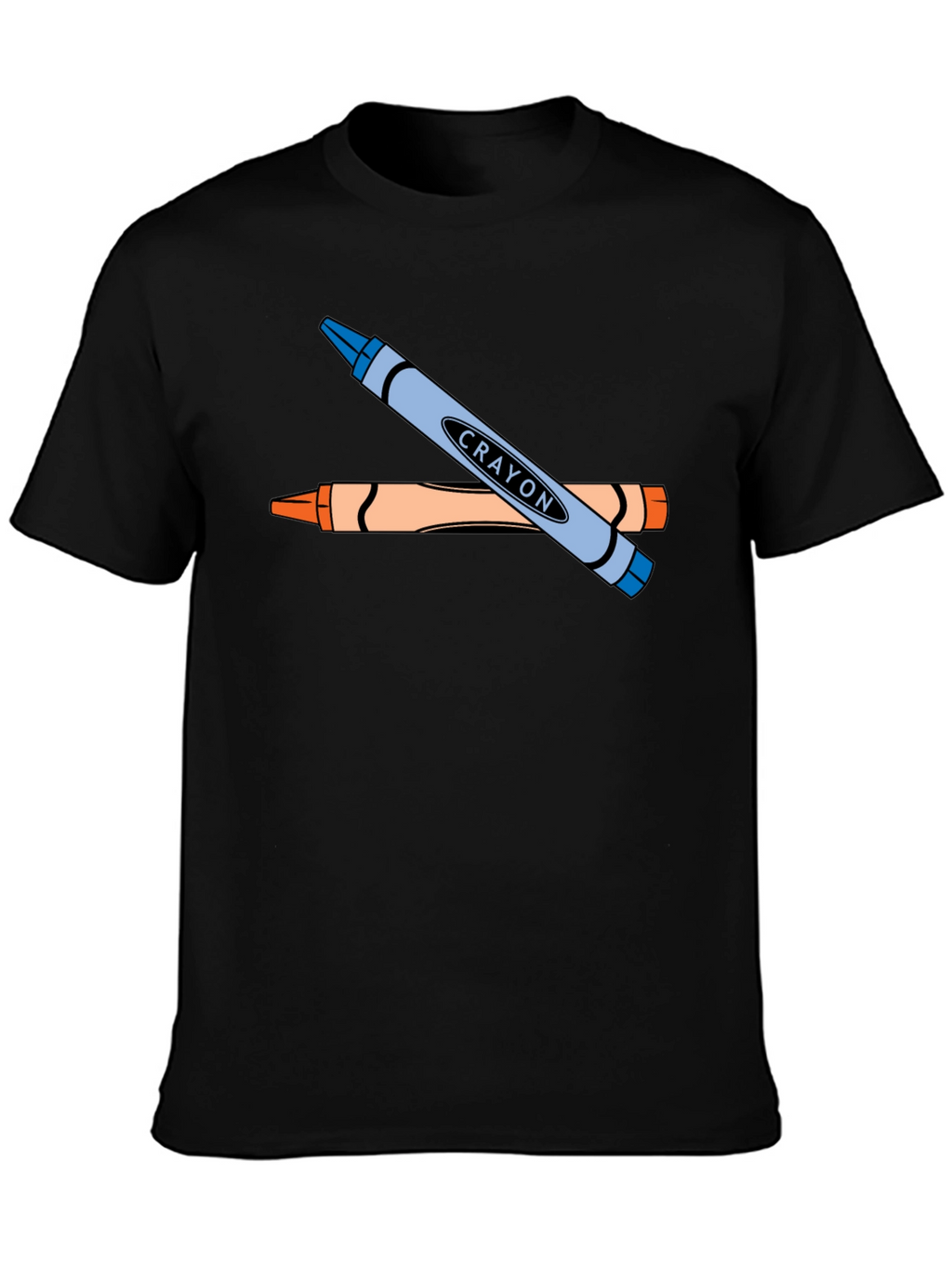 Crayon Graphic T-Shirt - Art Lovers Tee