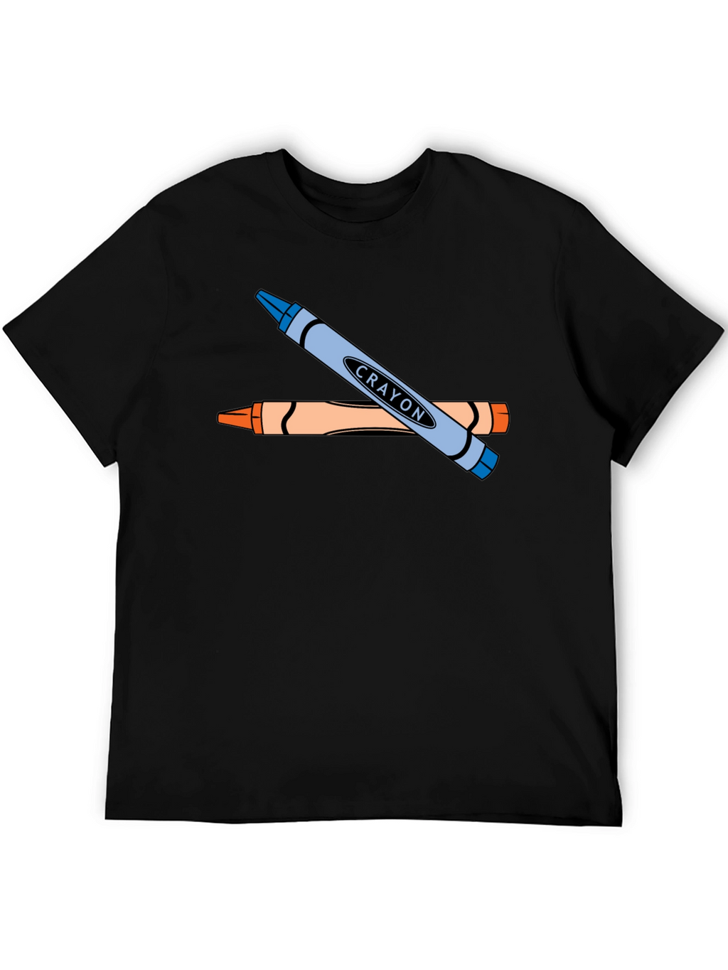 Crayon Graphic T-Shirt - Art Lovers Tee