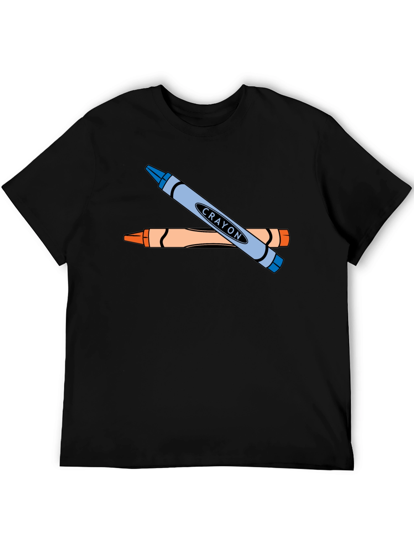 Crayon Graphic T-Shirt - Art Lovers Tee