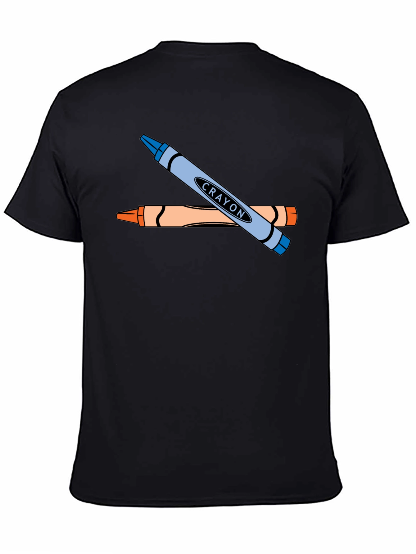 Crayon Graphic T-Shirt - Art Lovers Tee