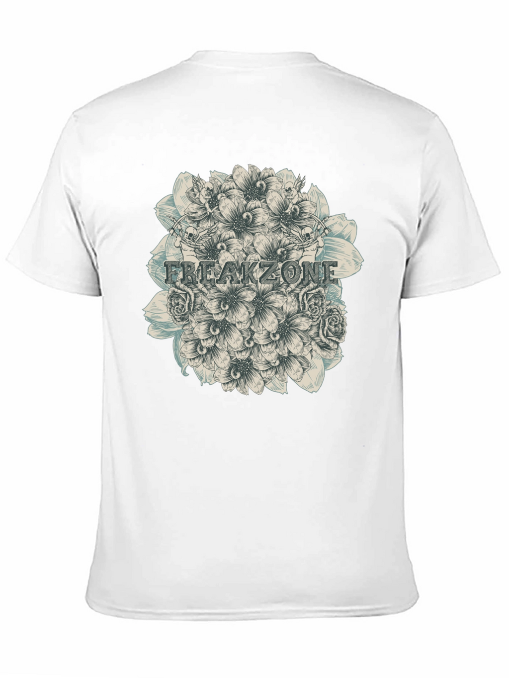 Freakzone Floral Graphic T-Shirt