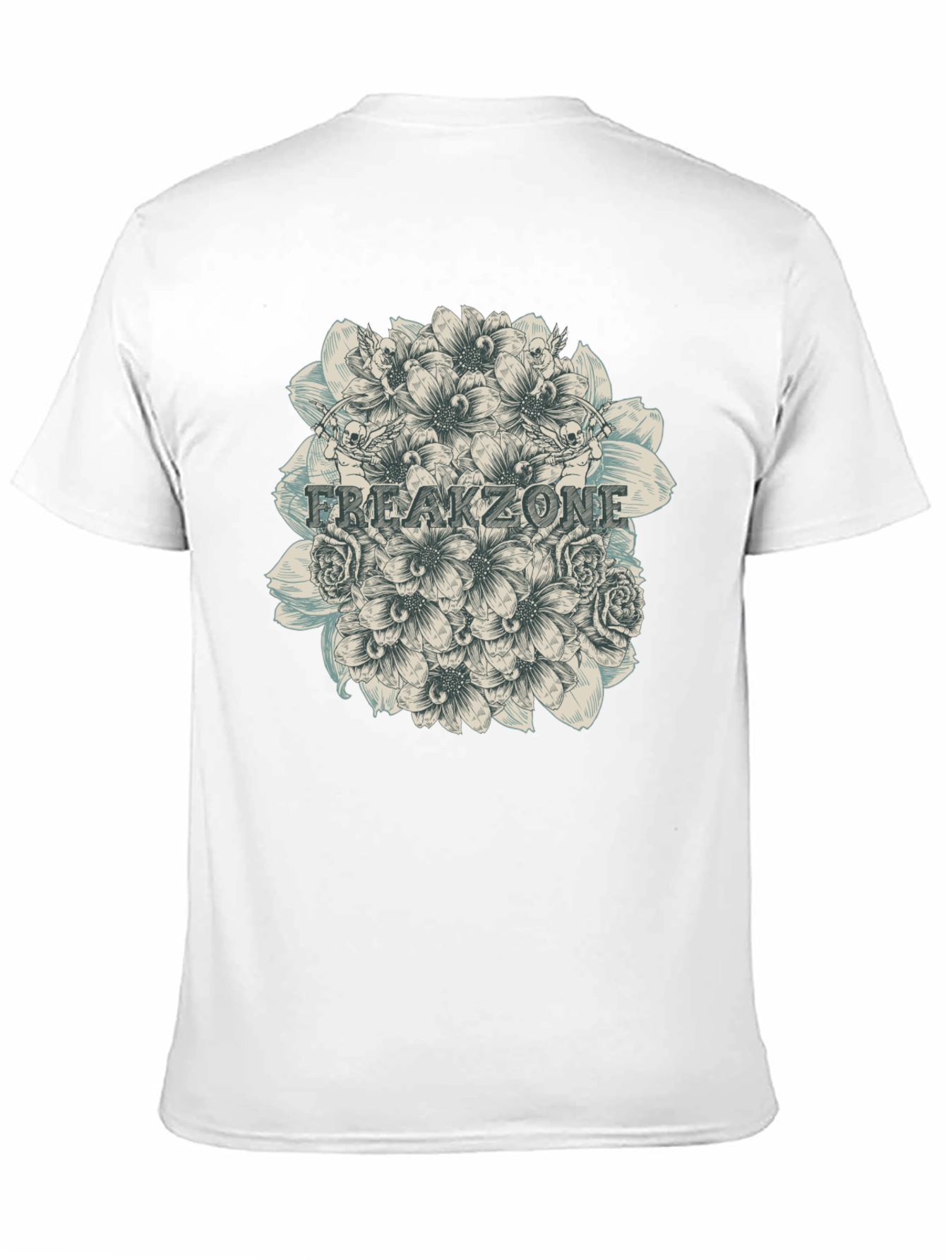 Freakzone Floral Graphic T-Shirt