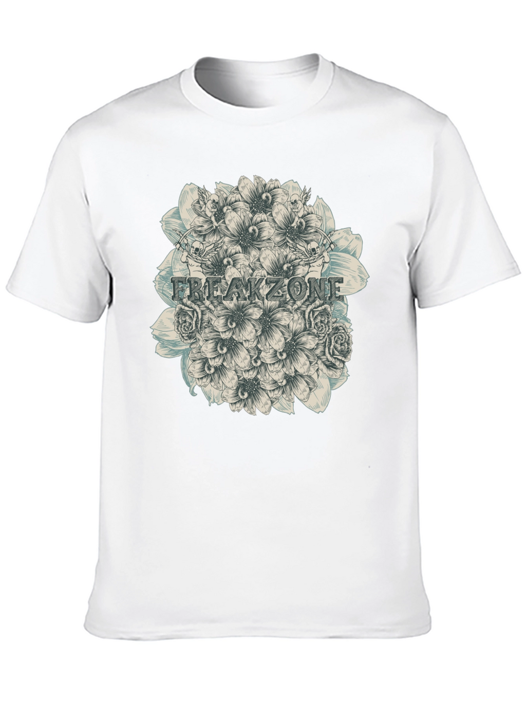 Freakzone Floral Graphic T-Shirt