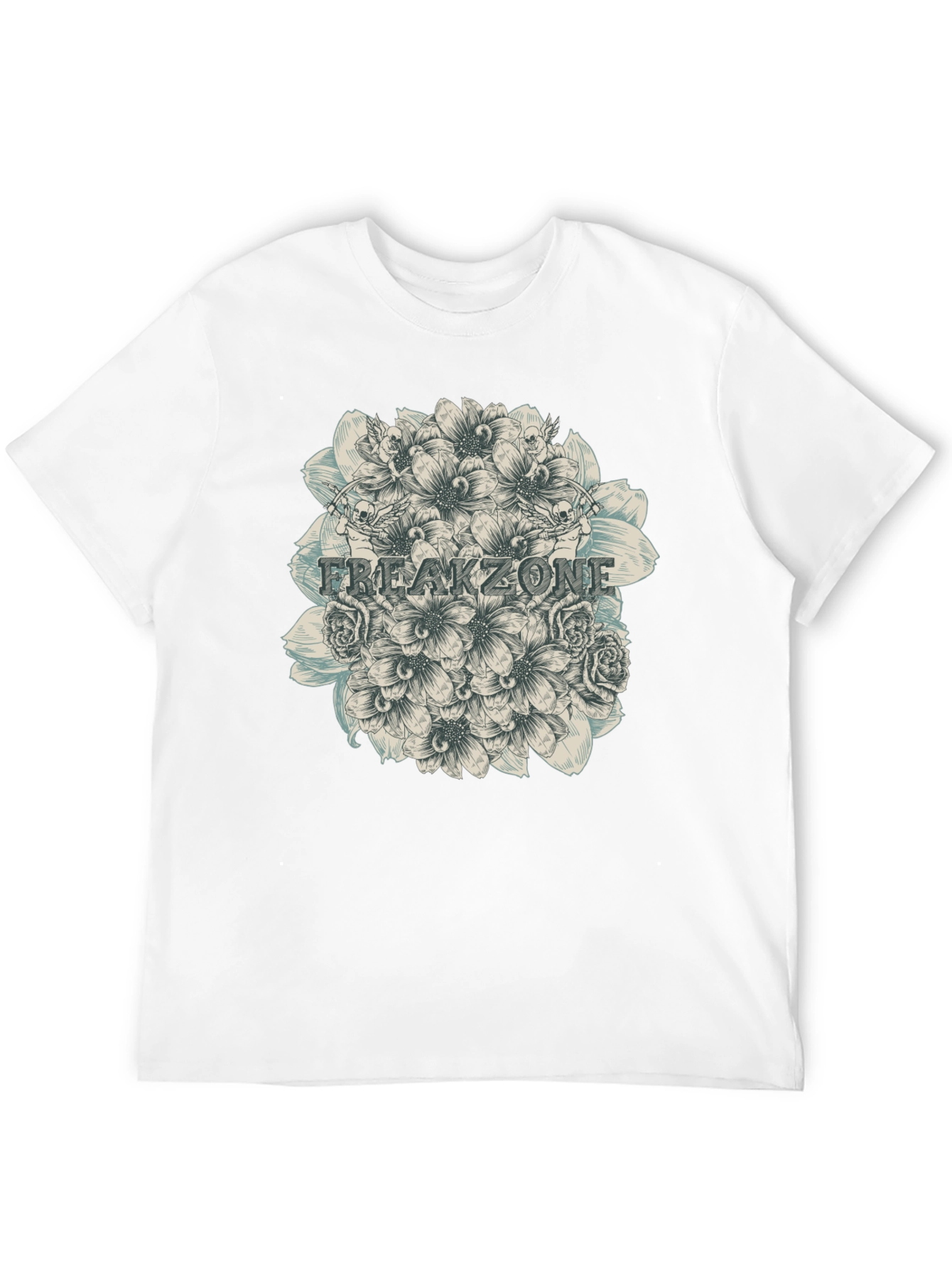 Freakzone Floral Graphic T-Shirt