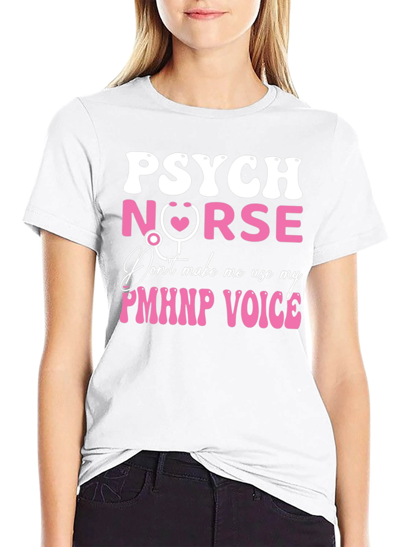 Psych Nurse T-Shirt - PMHNP Voice Tee