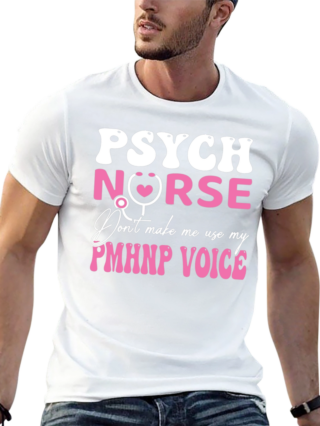 Psych Nurse T-Shirt - PMHNP Voice Tee