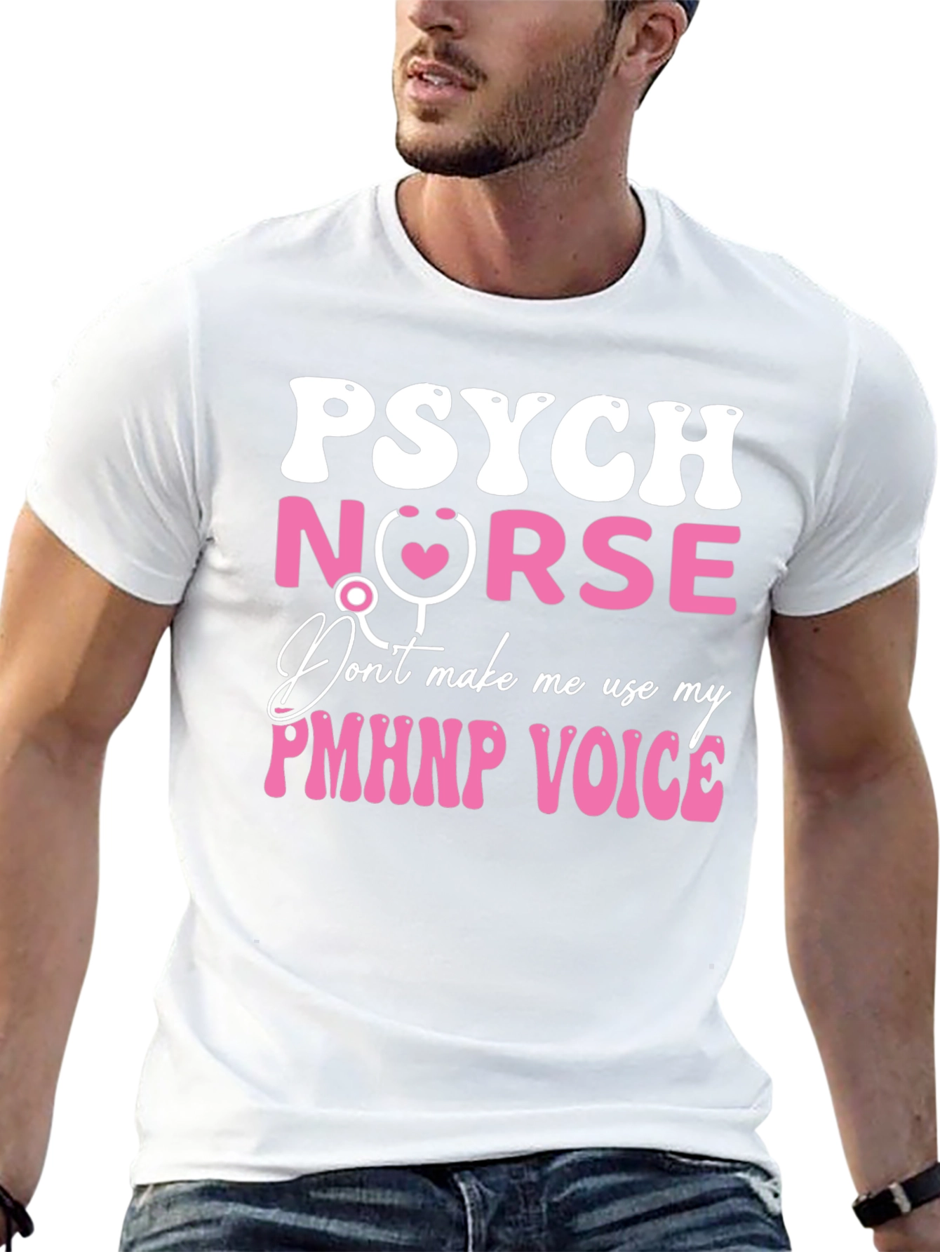 Psych Nurse T-Shirt - PMHNP Voice Tee