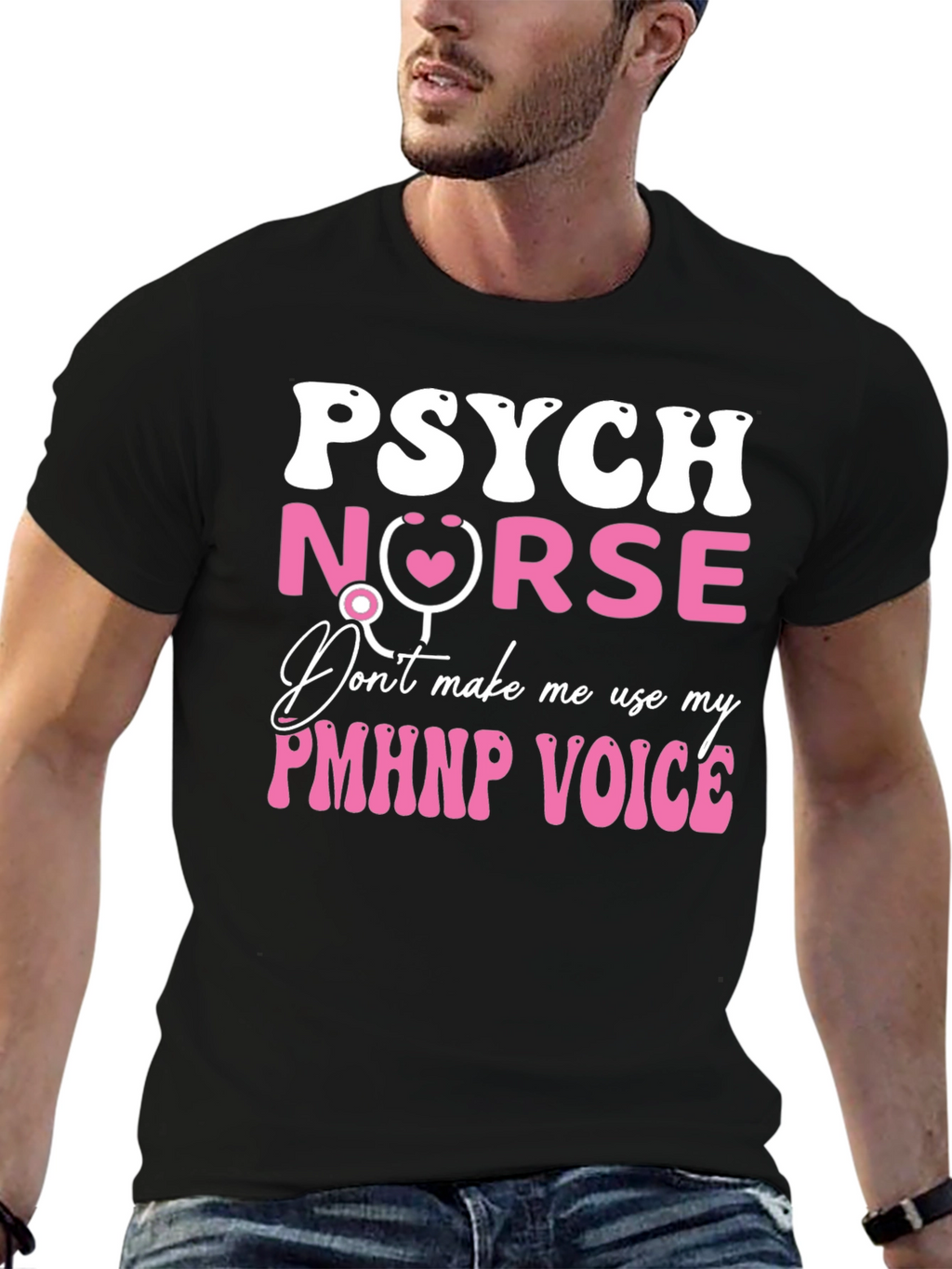 Psych Nurse T-Shirt - PMHNP Voice Tee