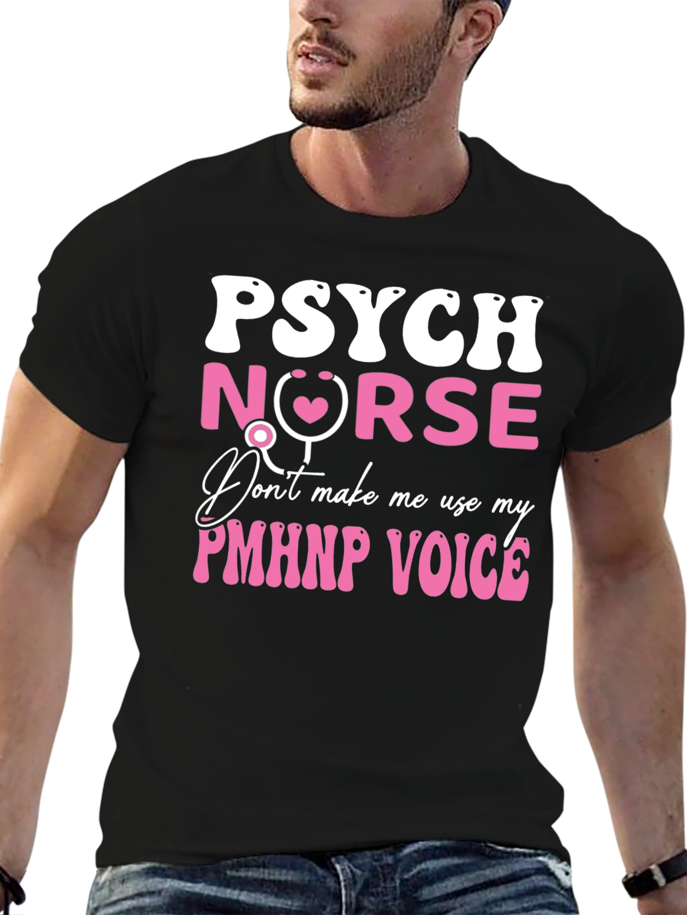 Psych Nurse T-Shirt - PMHNP Voice Tee
