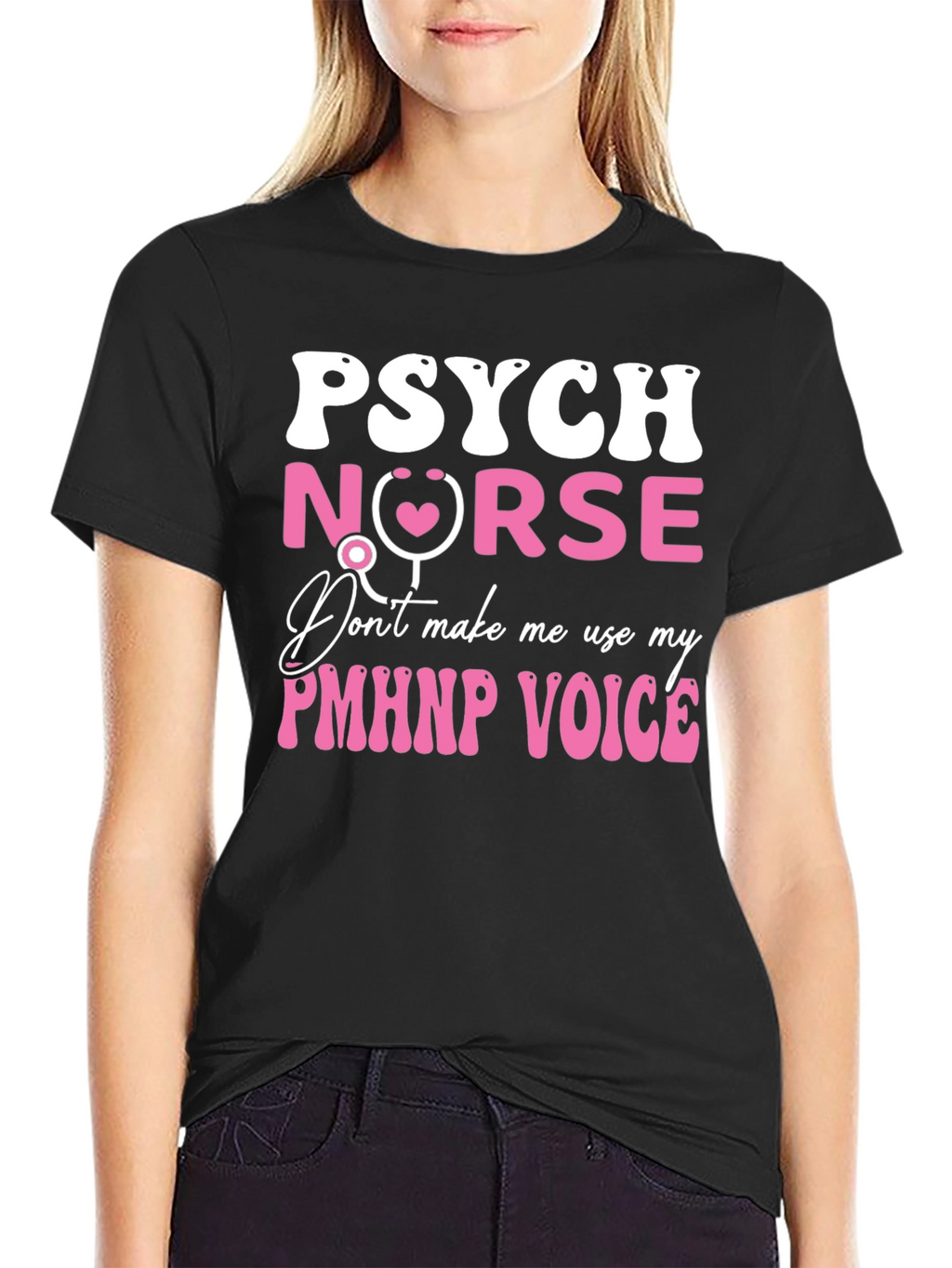 Psych Nurse T-Shirt - PMHNP Voice Tee