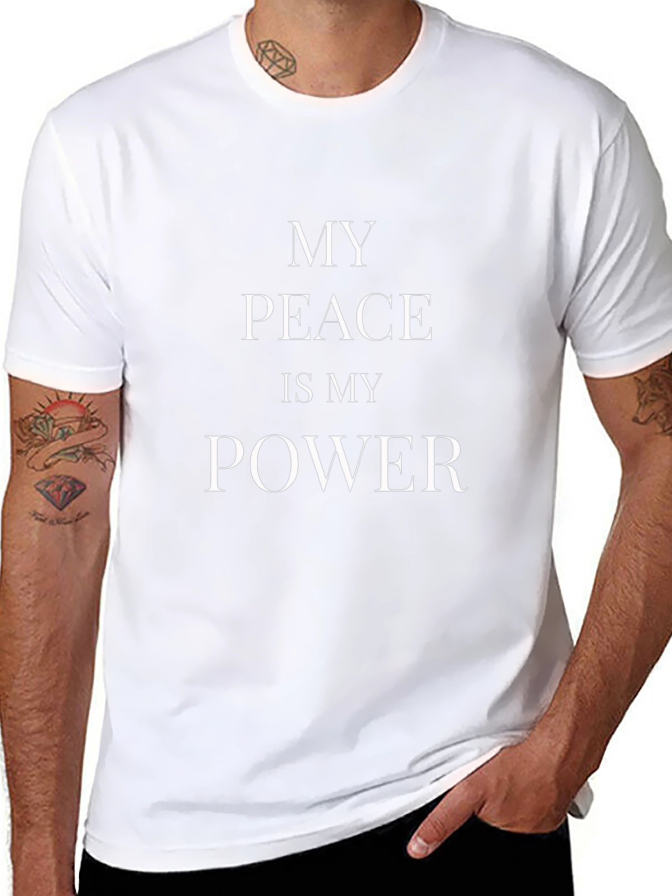 My Peace Is My Power Graphic T-Shirt