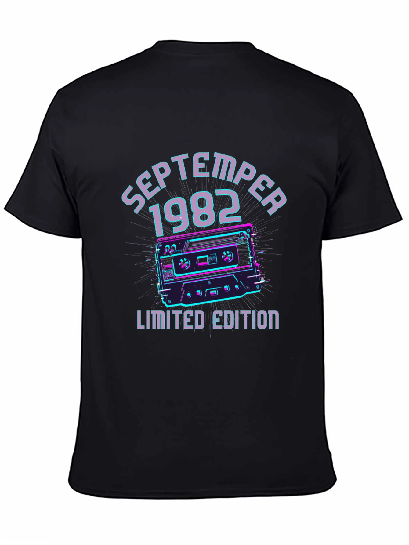 September 1982 Cassette Tape Limited Edition Graphic Tee