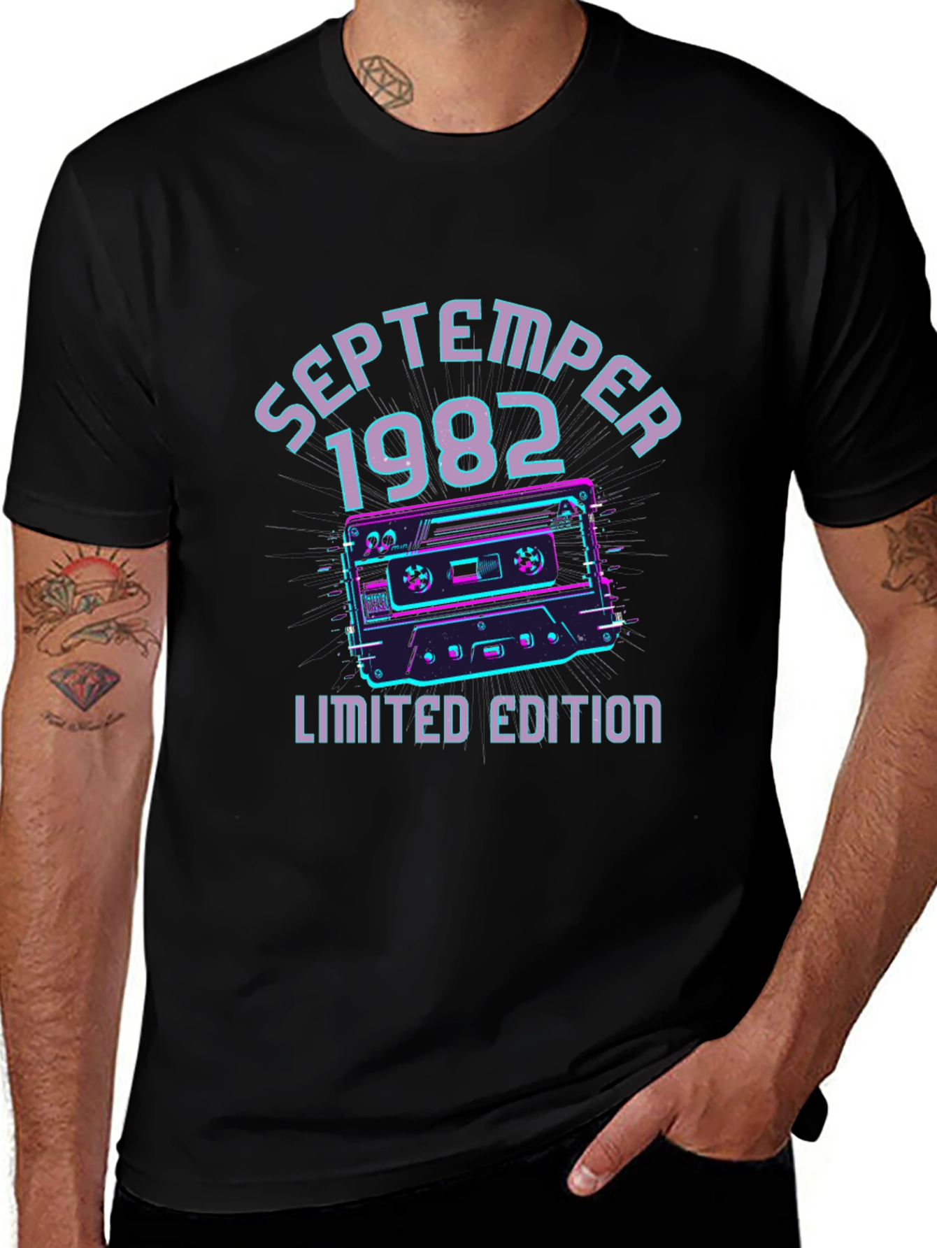 September 1982 Cassette Tape Limited Edition Graphic Tee
