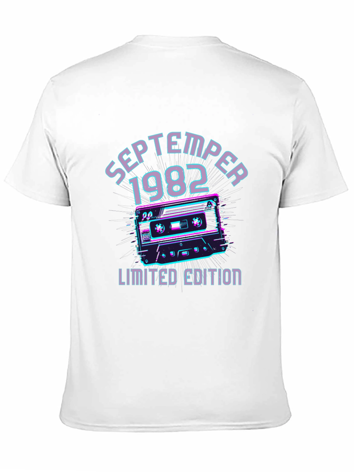 September 1982 Cassette Tape Limited Edition Graphic Tee