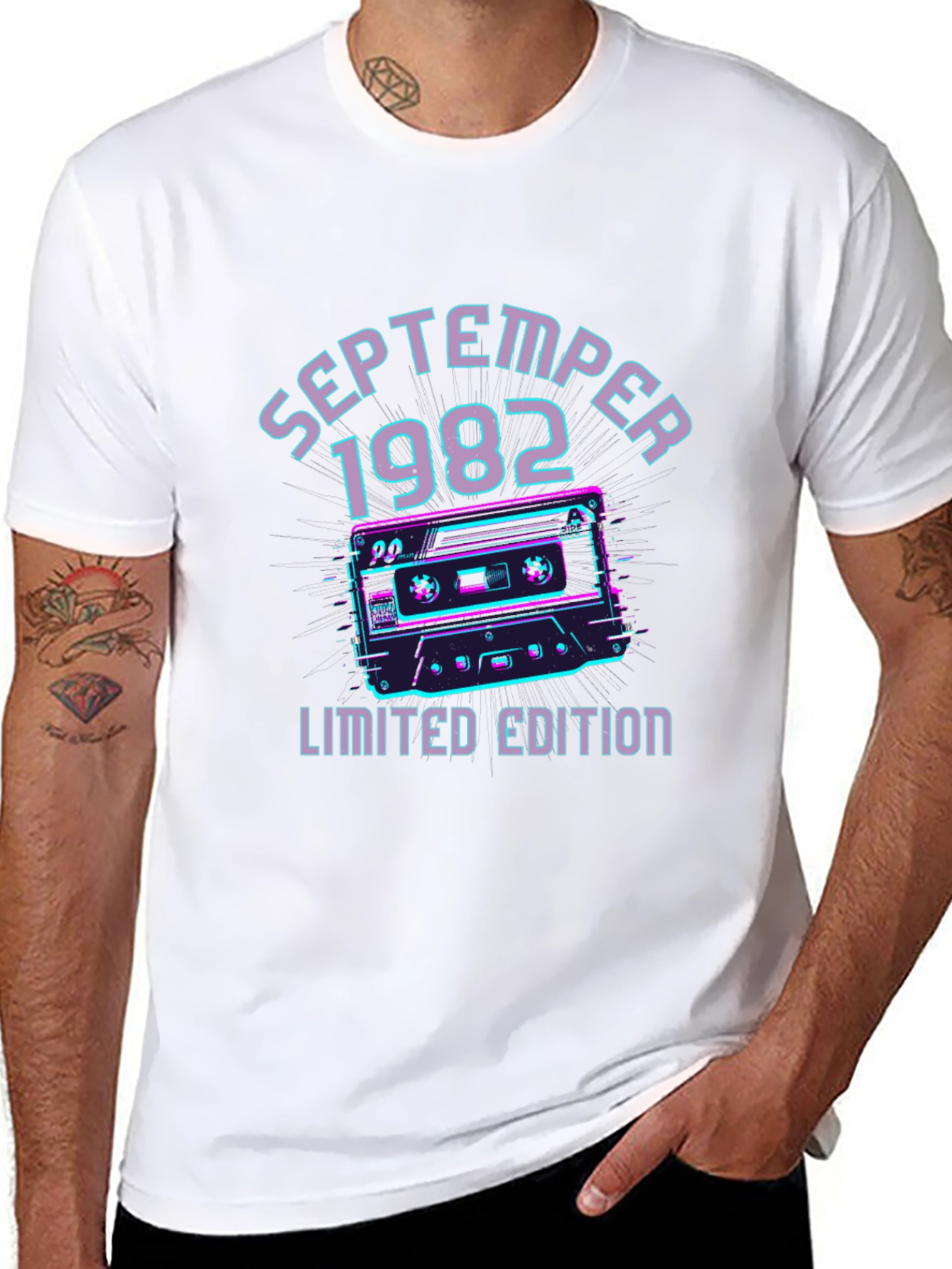 September 1982 Cassette Tape Limited Edition Graphic Tee