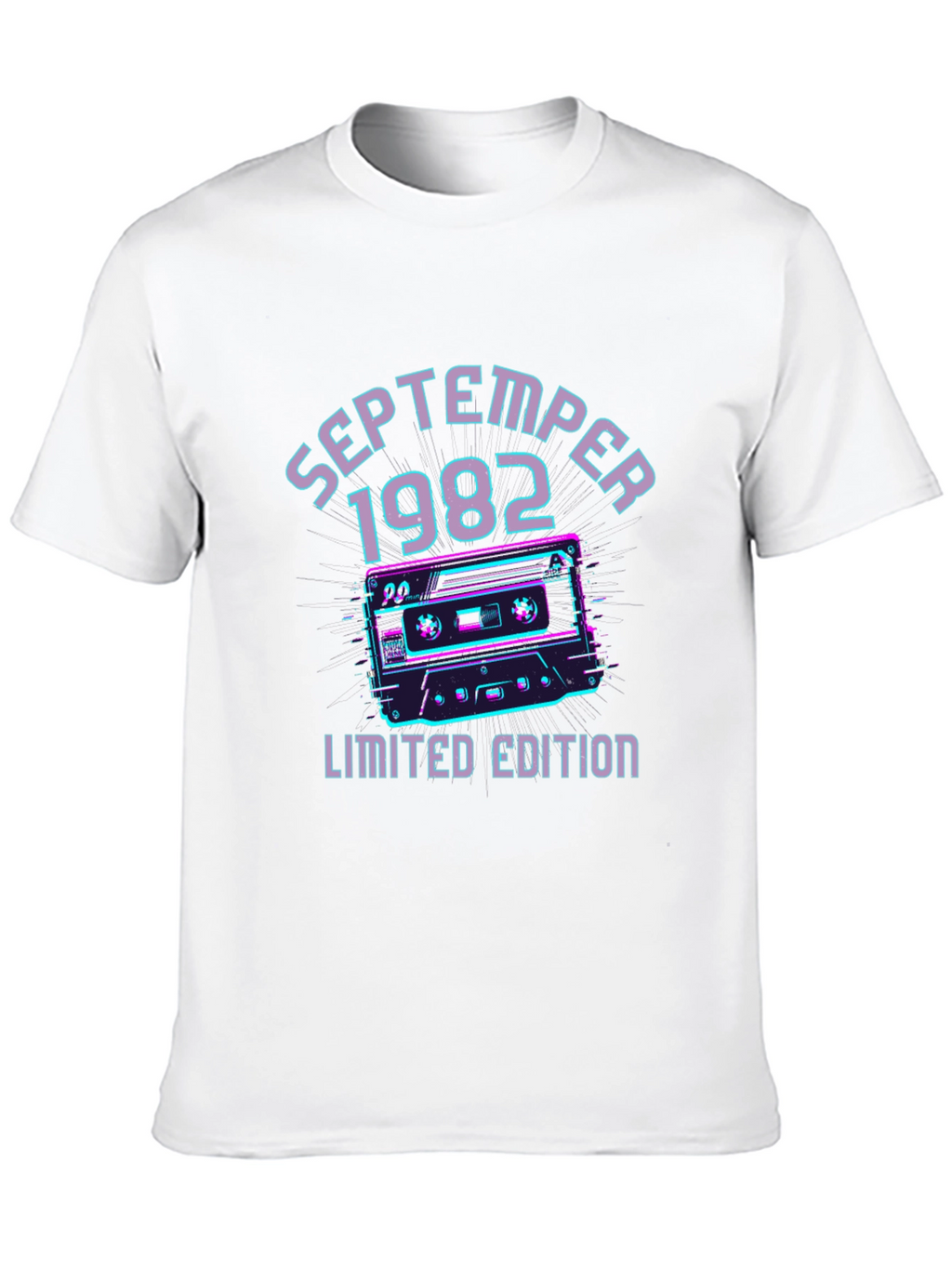 September 1982 Cassette Tape Limited Edition Graphic Tee