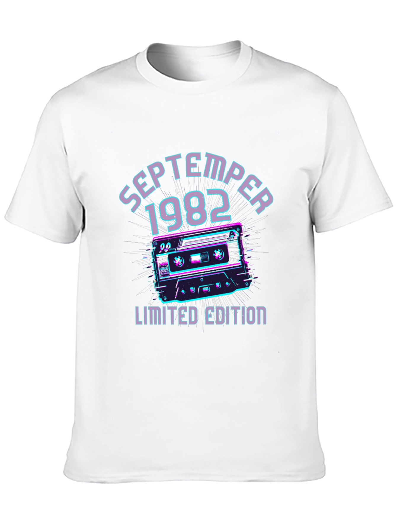 September 1982 Cassette Tape Limited Edition Graphic Tee