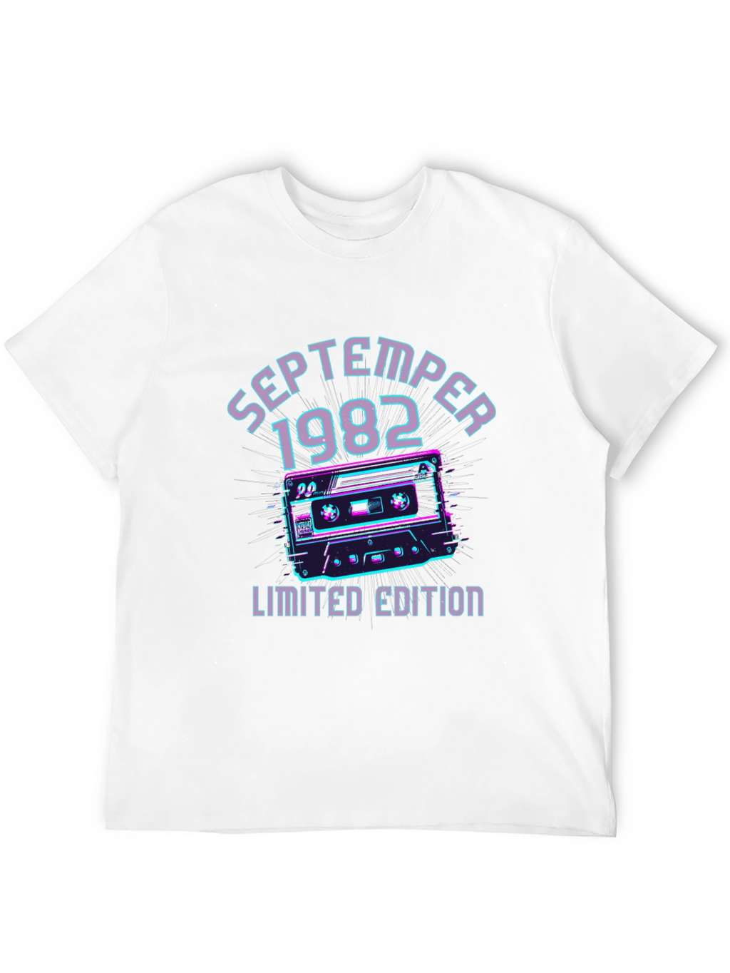 September 1982 Cassette Tape Limited Edition Graphic Tee