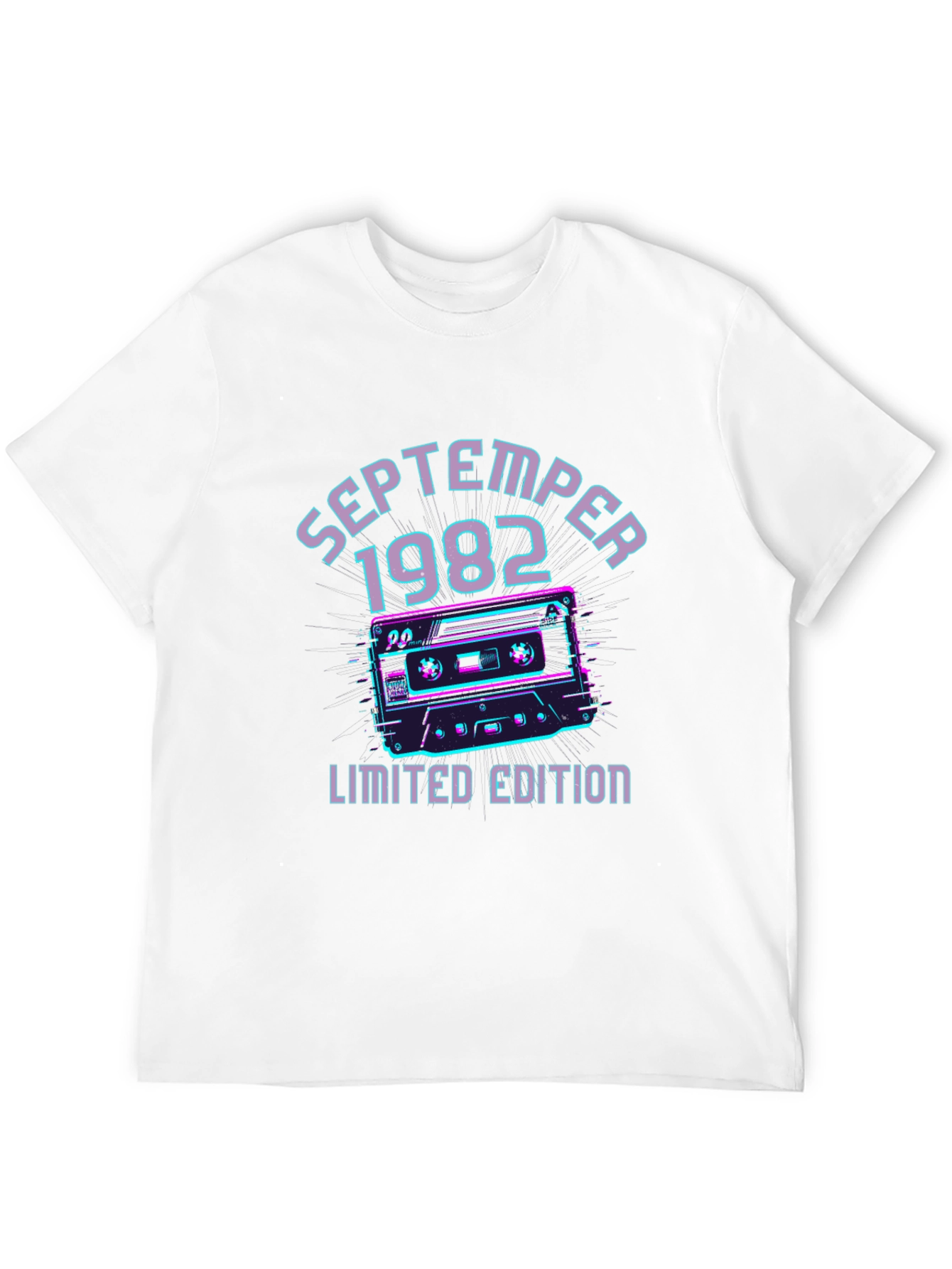 September 1982 Cassette Tape Limited Edition Graphic Tee