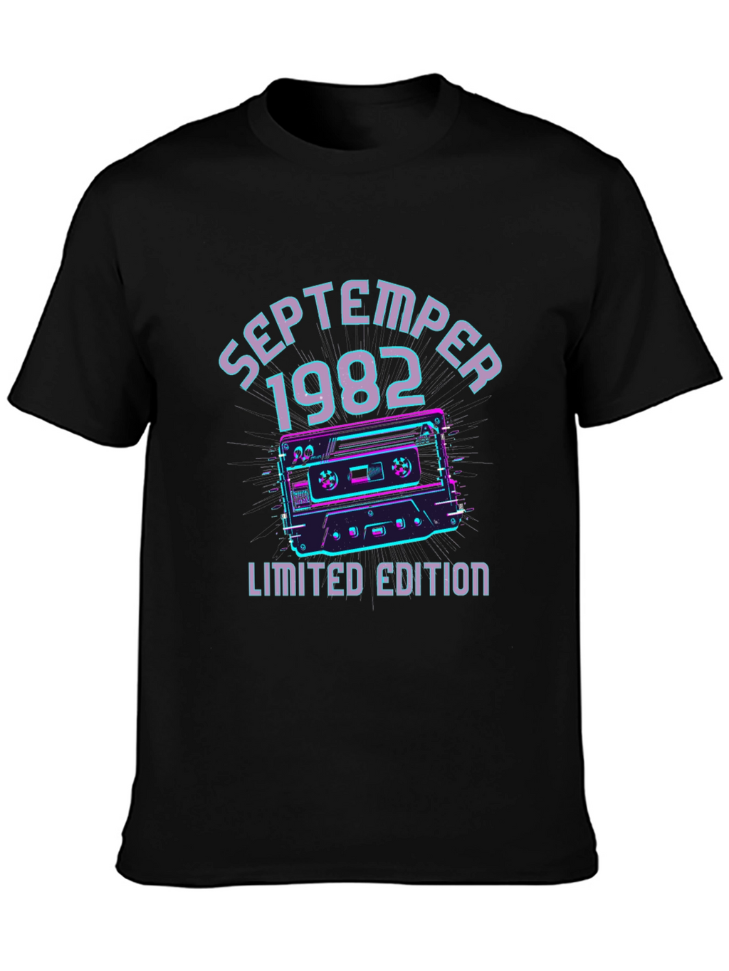 September 1982 Cassette Tape Limited Edition Graphic Tee