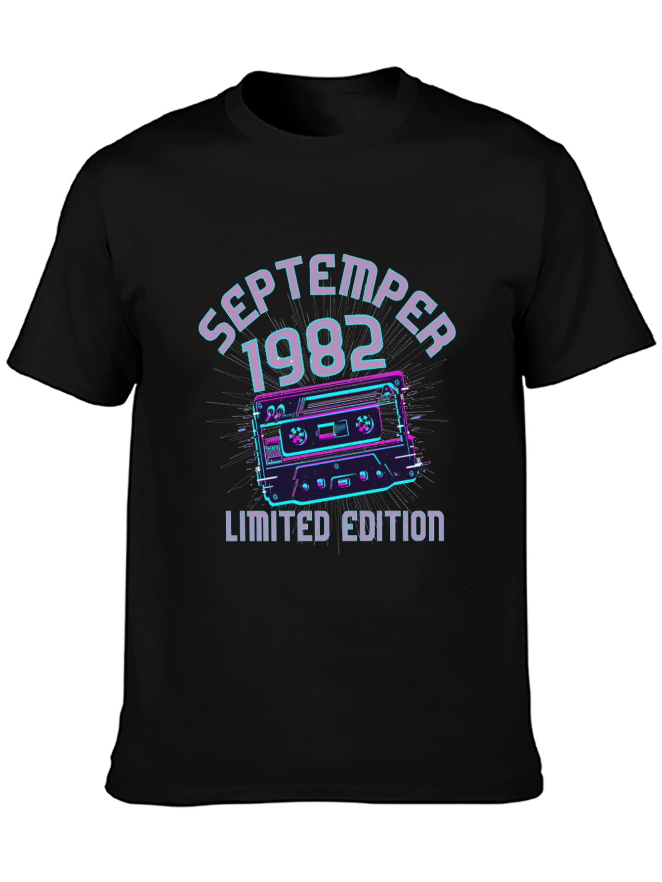 September 1982 Cassette Tape Limited Edition Graphic Tee