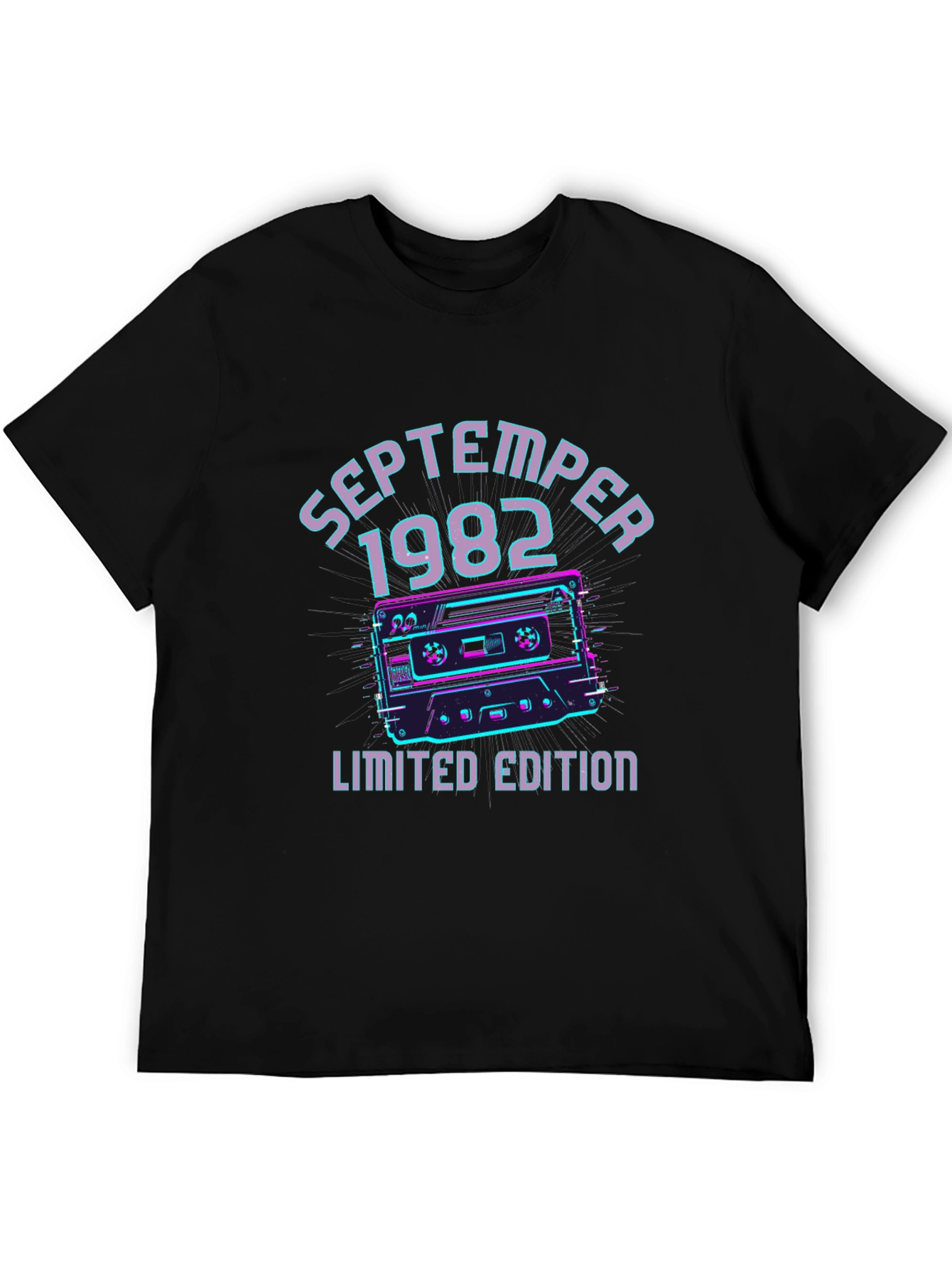 September 1982 Cassette Tape Limited Edition Graphic Tee