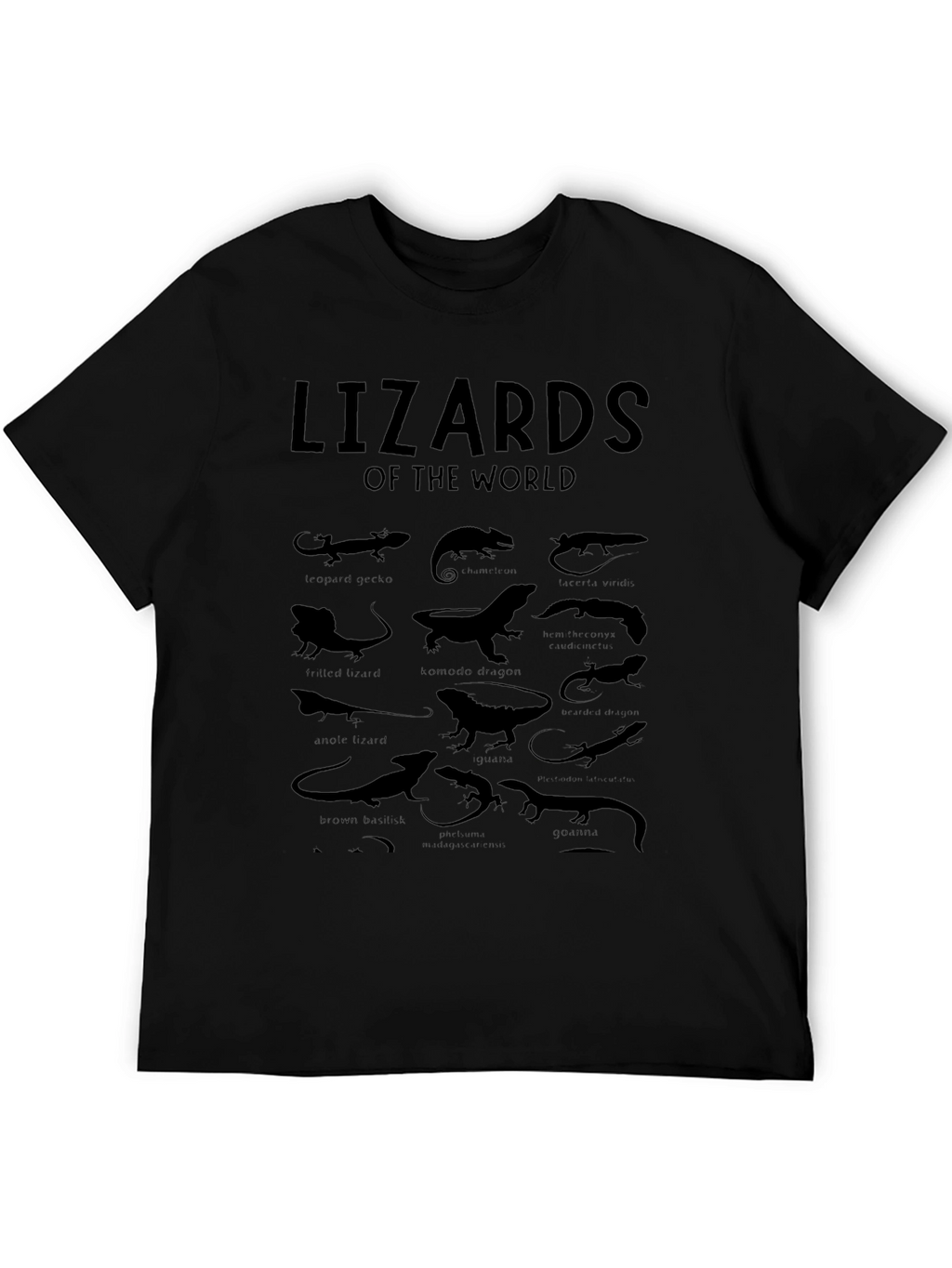 Lizards of the World Graphic T-Shirt