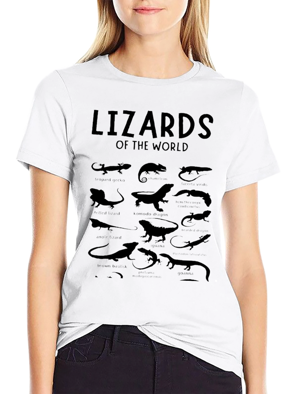 Lizards of the World Graphic T-Shirt