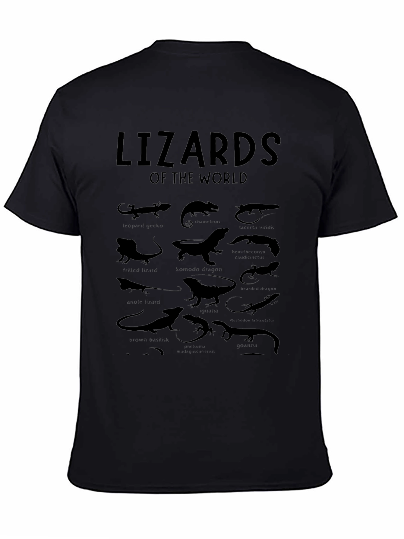 Lizards of the World Graphic T-Shirt