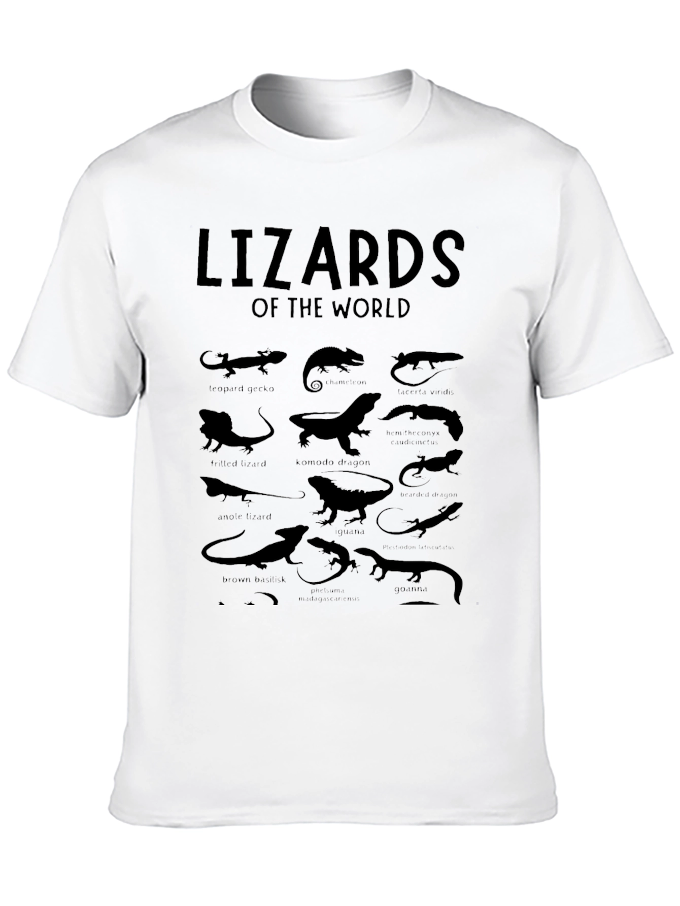 Lizards of the World Graphic T-Shirt