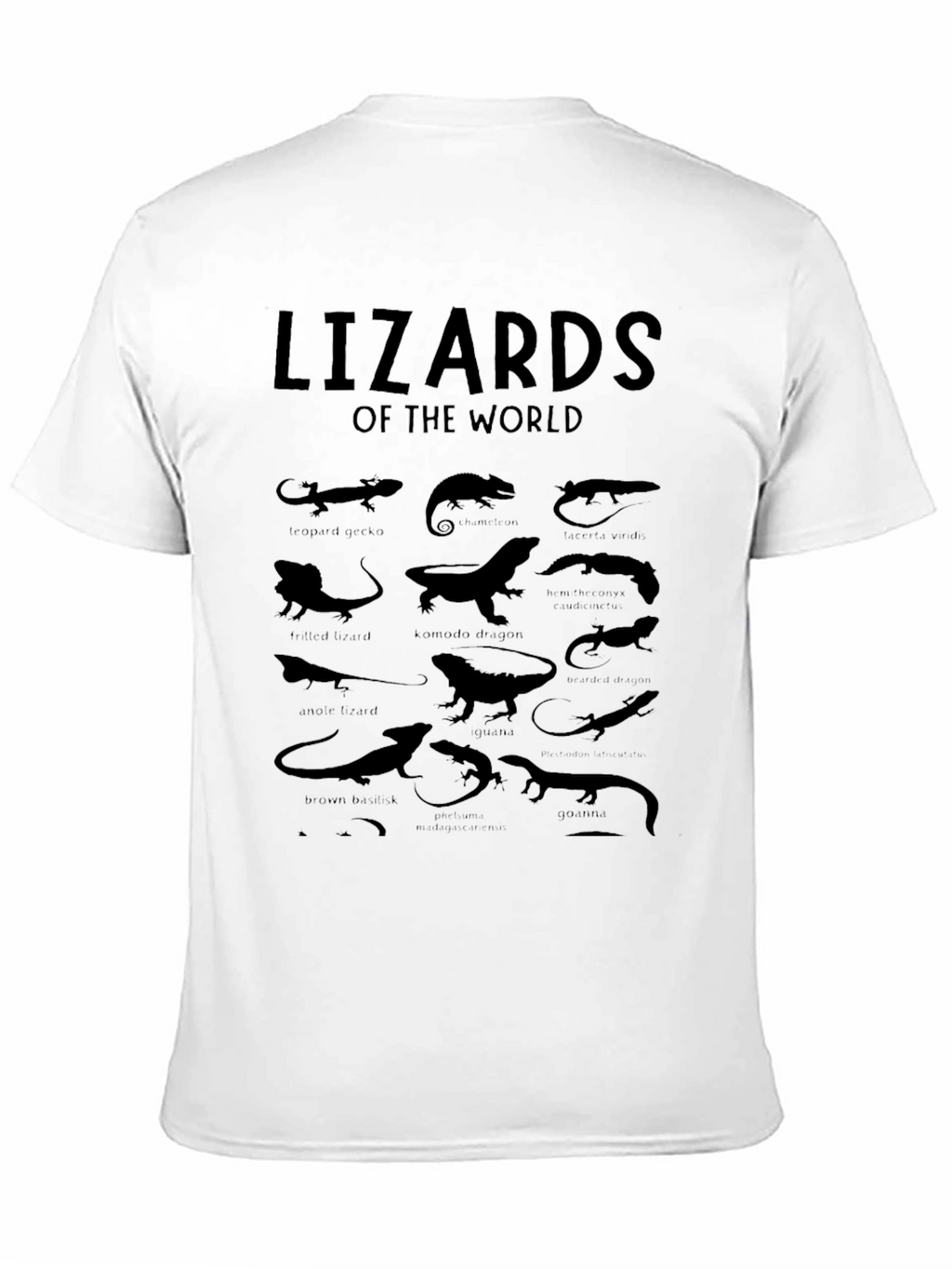 Lizards of the World Graphic T-Shirt