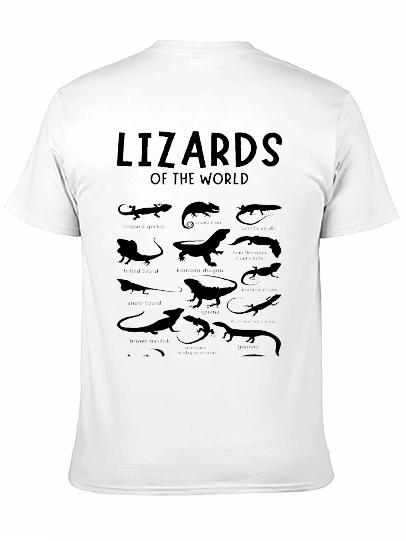Lizards of the World Graphic T-Shirt