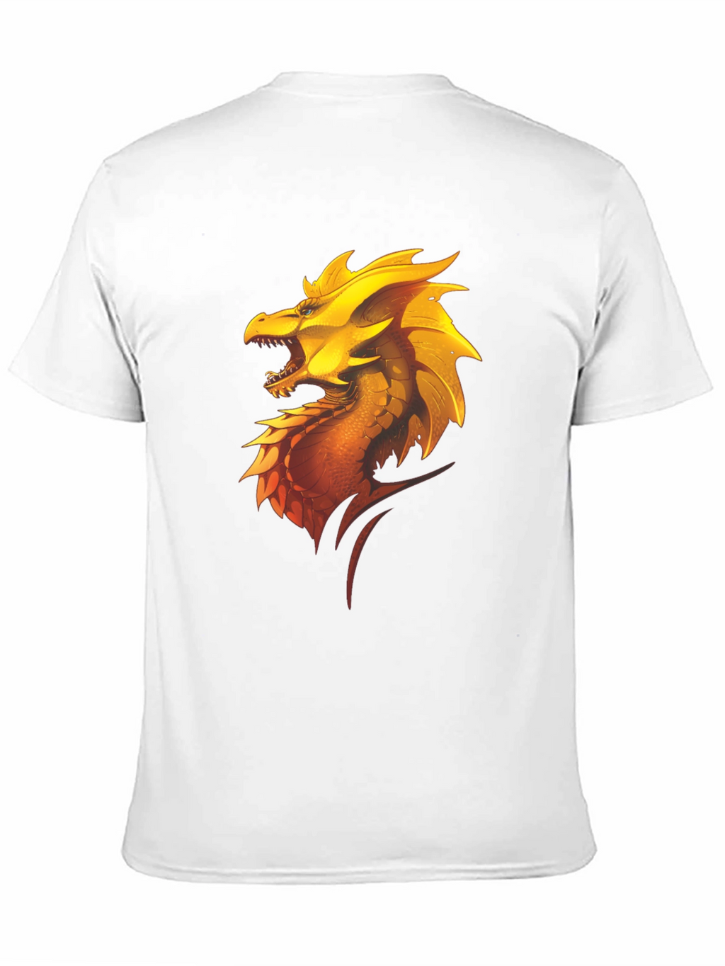 Golden Dragon Graphic Tee - Bold Stylish Unique
