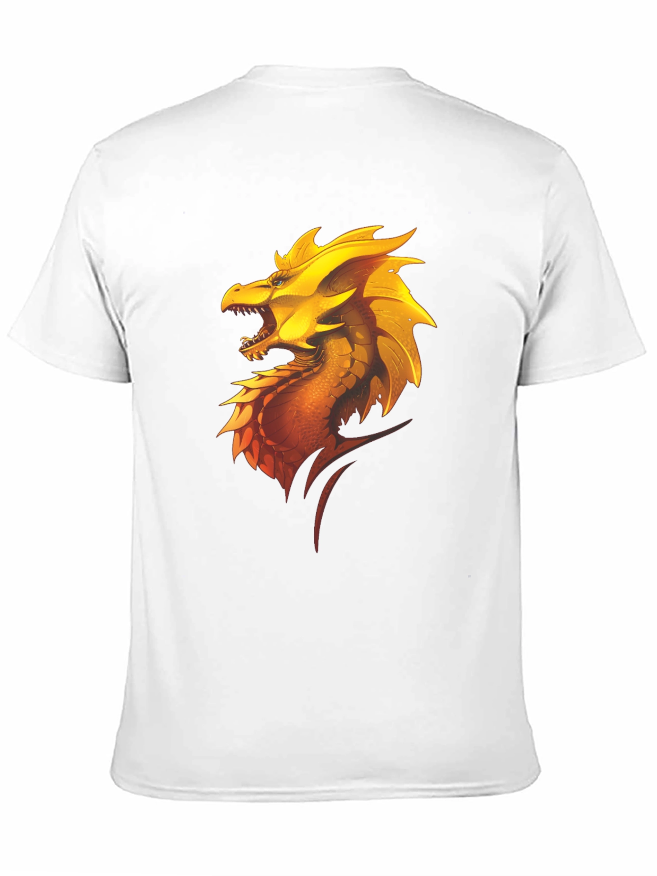Golden Dragon Graphic Tee - Bold Stylish Unique