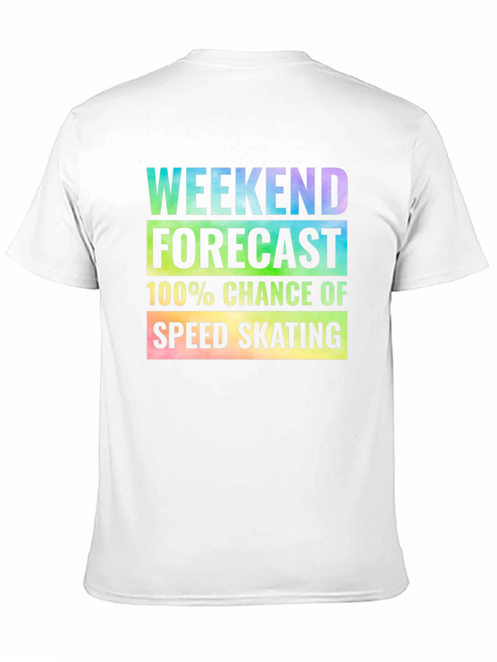 Speed Skating Weekend Forecast T-Shirt