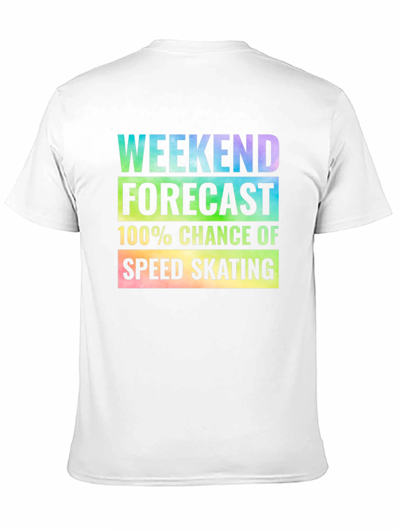 Speed Skating Weekend Forecast T-Shirt