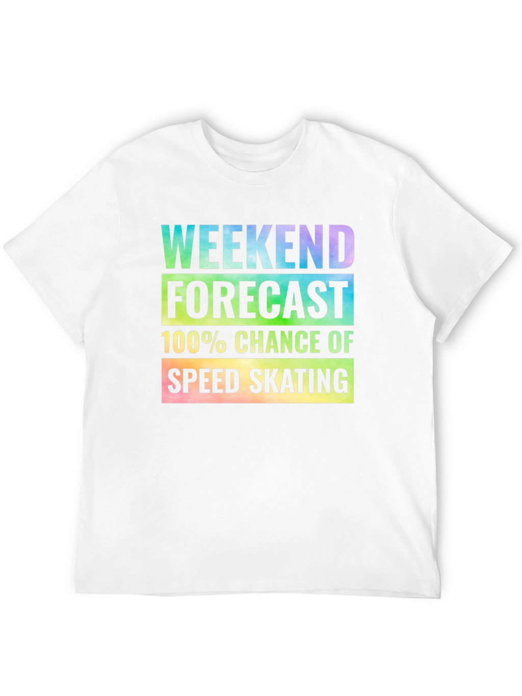 Speed Skating Weekend Forecast T-Shirt