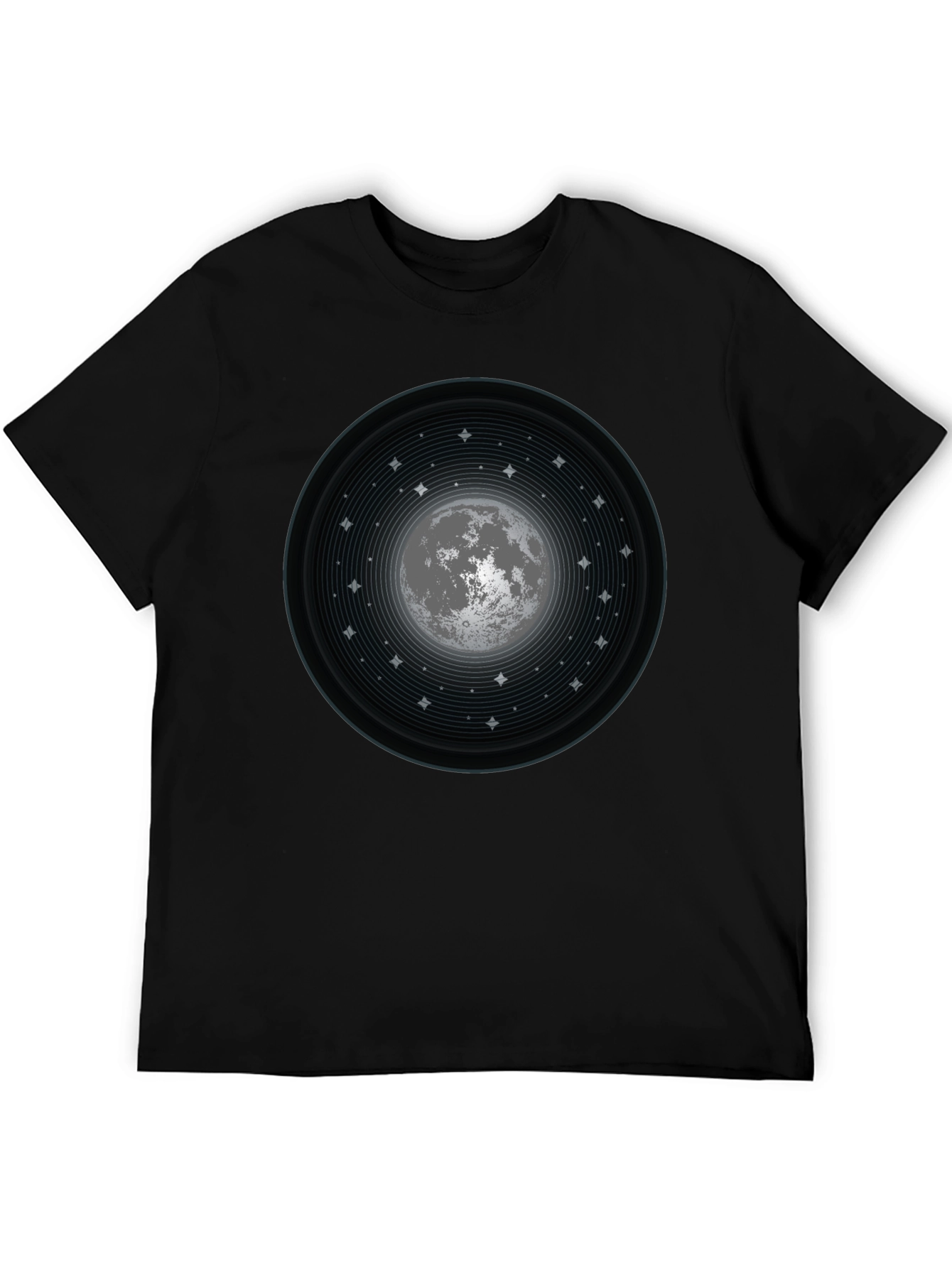 Astral Moon Graphic T-Shirt - Cosmic Style