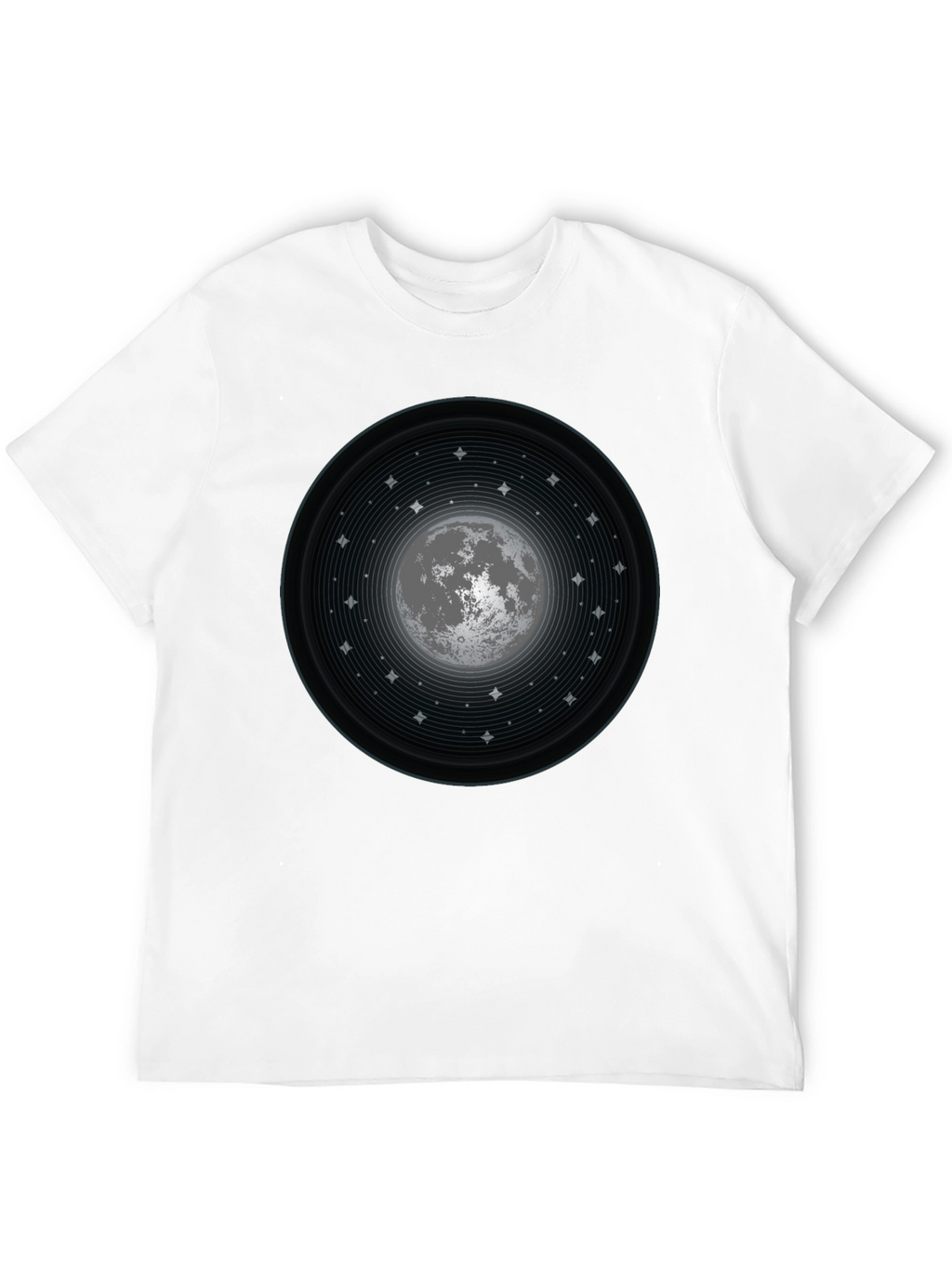 Astral Moon Graphic T-Shirt - Cosmic Style